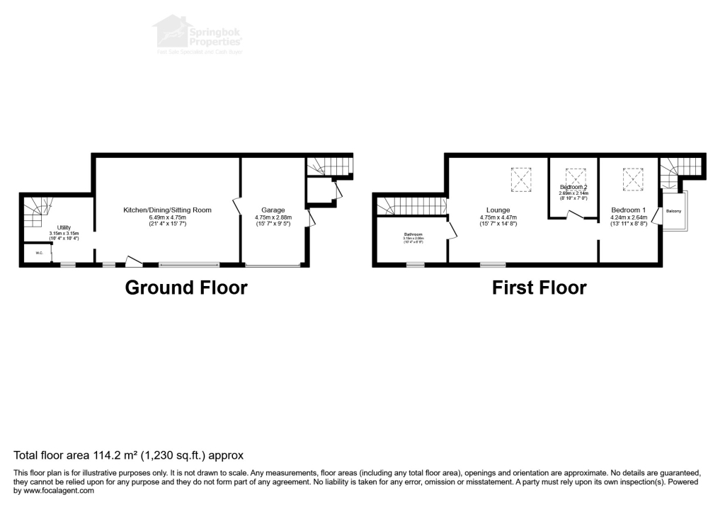 The Old Livery, Old School Lane,, Barnstaple floorplan