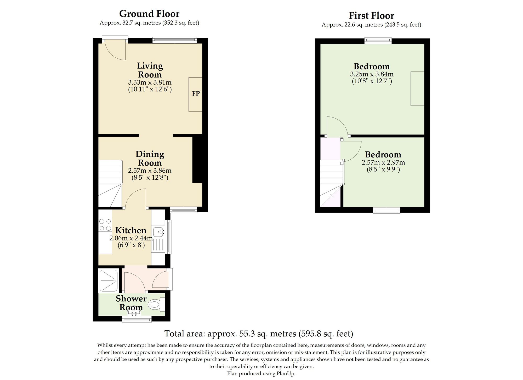 57 Bridge Road, Lowestoft floorplan