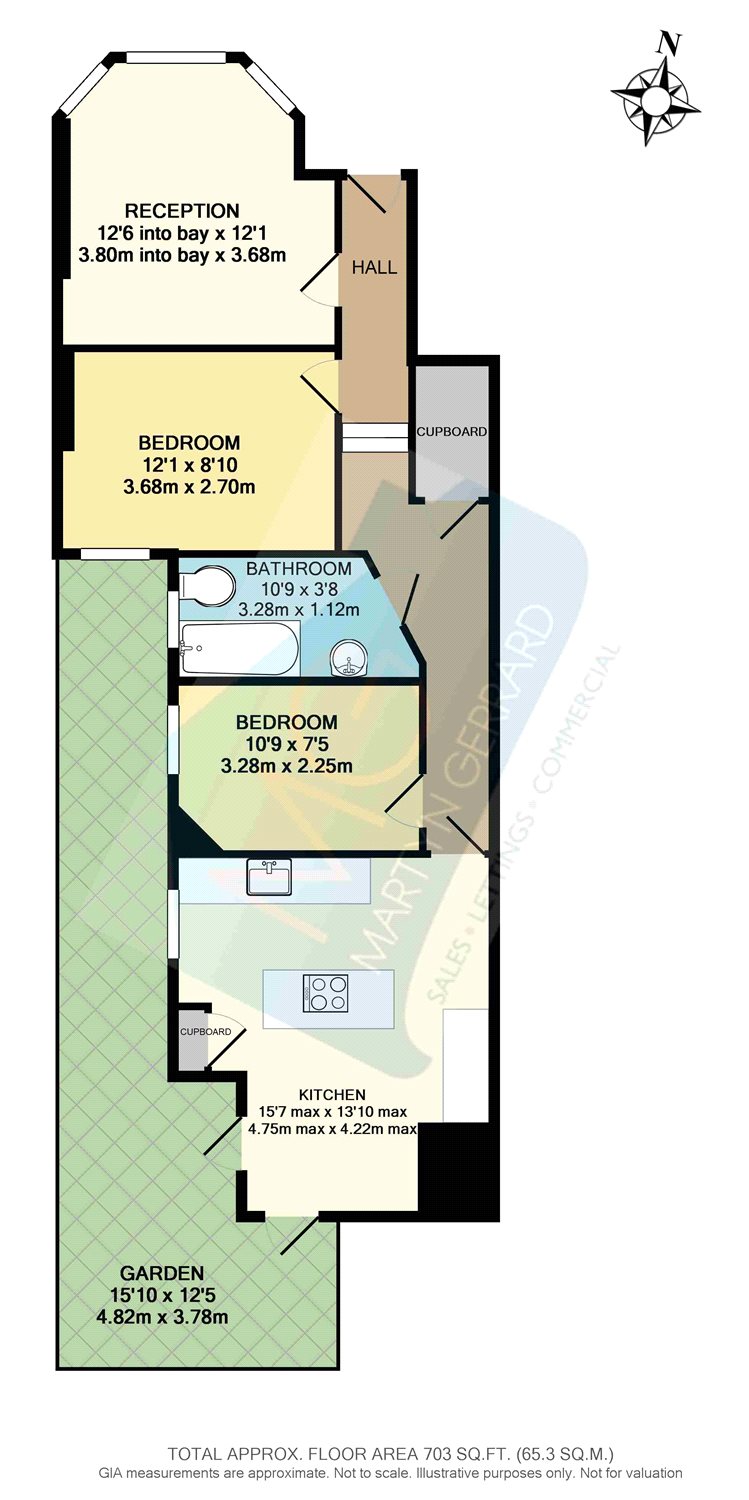 North View Road, Crouch End, London N8, 2 bedroom for sale