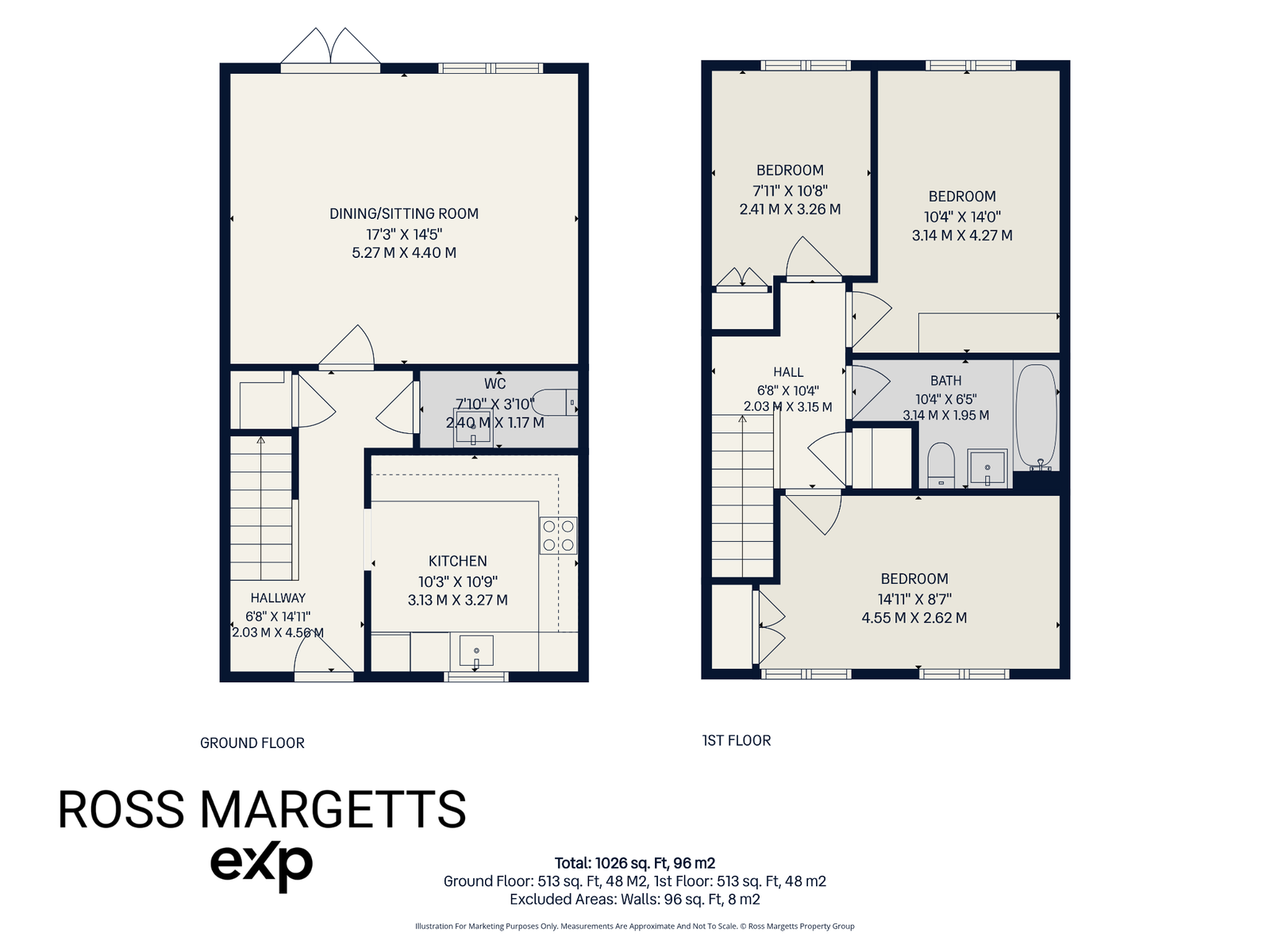 13, Abingworth Crescent, Pulborough floorplan