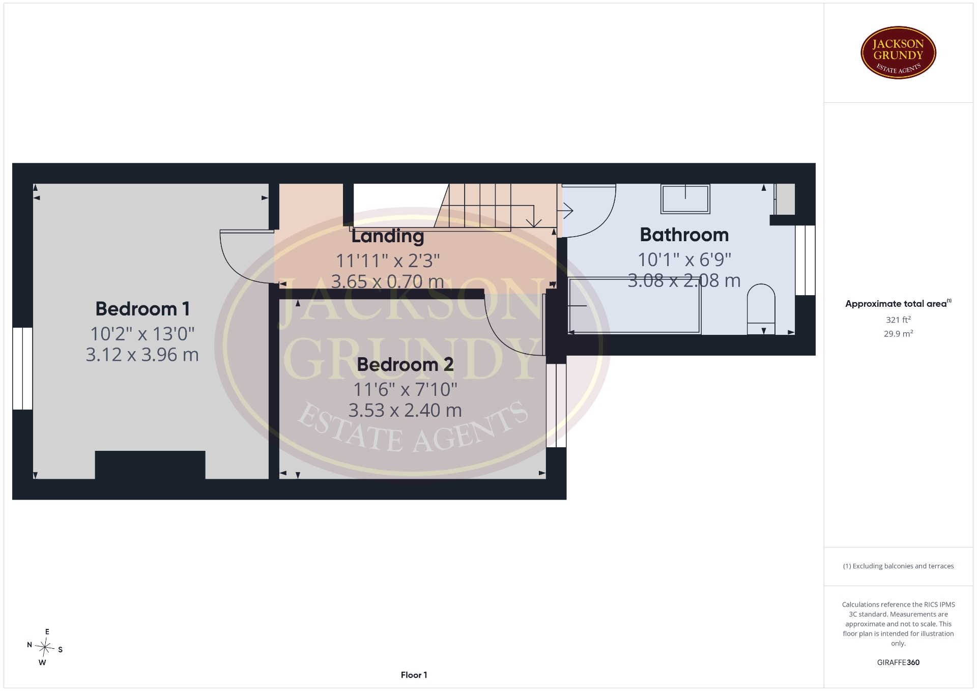 83, Lower Hester Street, Northampton floorplan