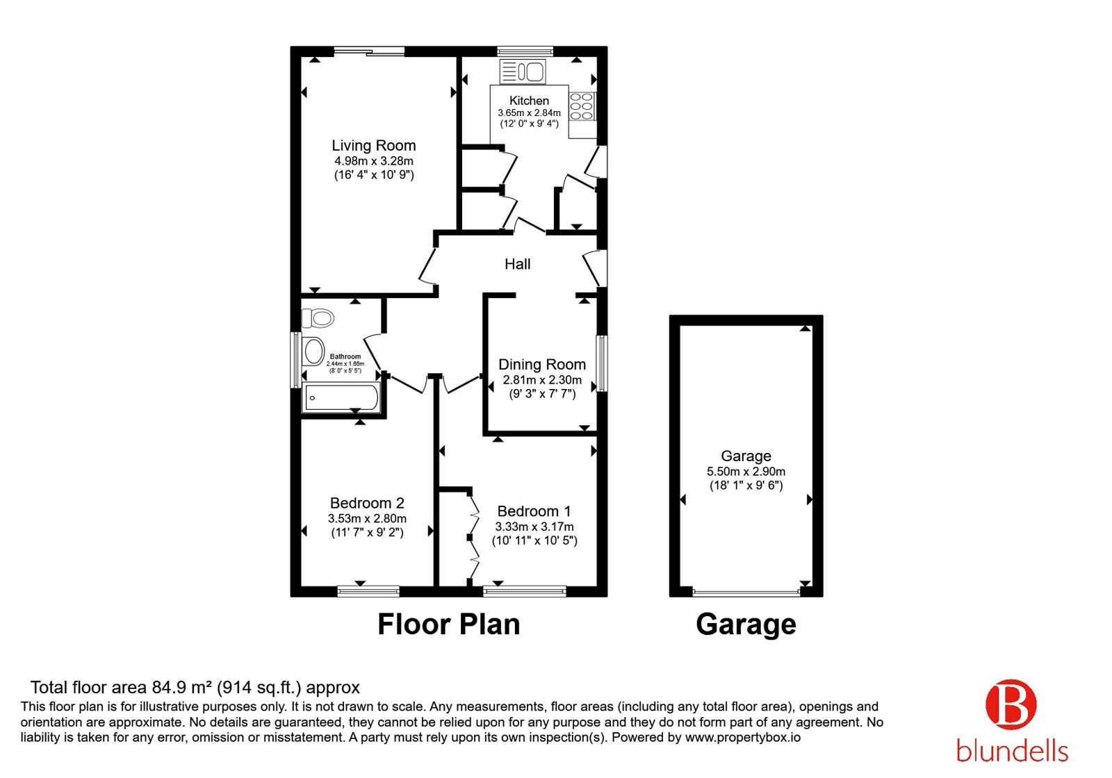 28, Metcalfe Avenue, Sheffield floorplan
