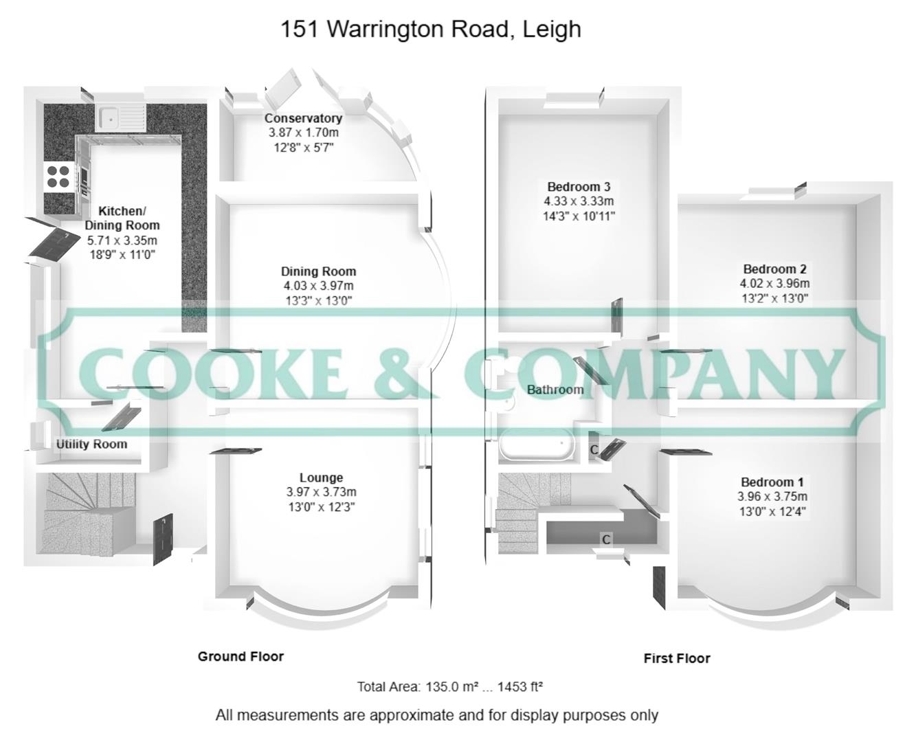 151, Warrington Road, Leigh floorplan