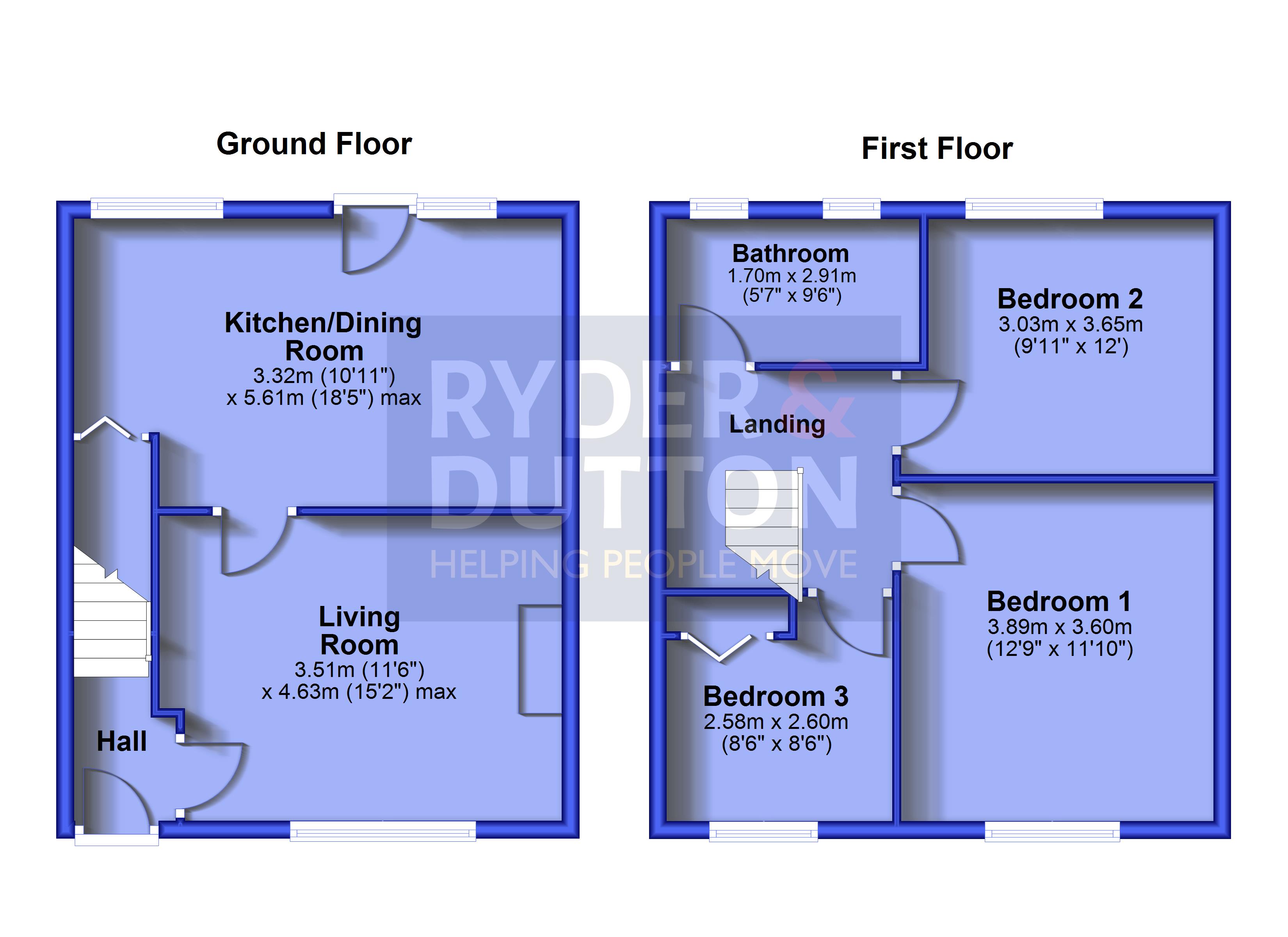 53, Dirker Bank Road, Huddersfield floorplan