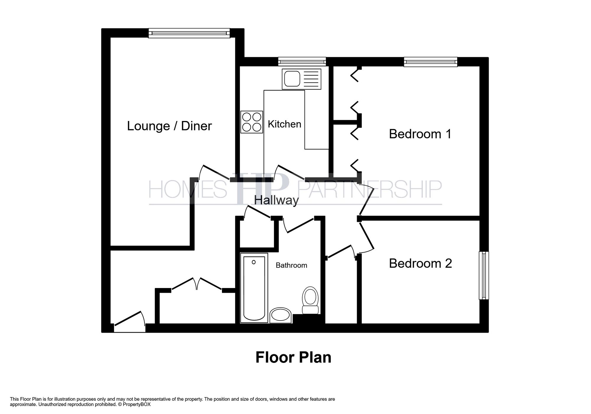 5 St. Georges Court, Crawley floorplan