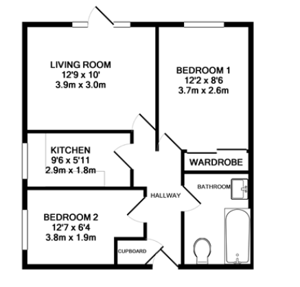 2 Bedrooms Flat for sale in Sovereign Court, Totteridge Avenue, High Wycombe HP13