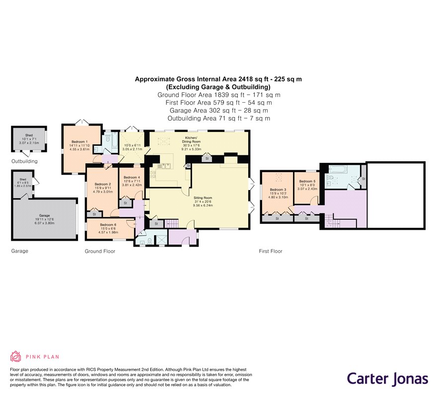 The Old School,, Church Road, Faringdon floorplan