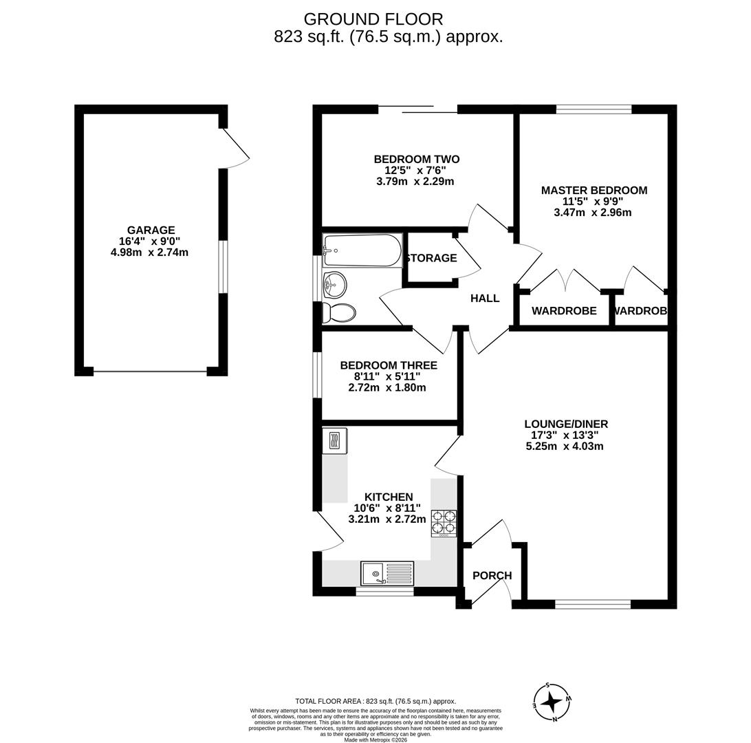 38, Clifford Avenue, Preston floorplan
