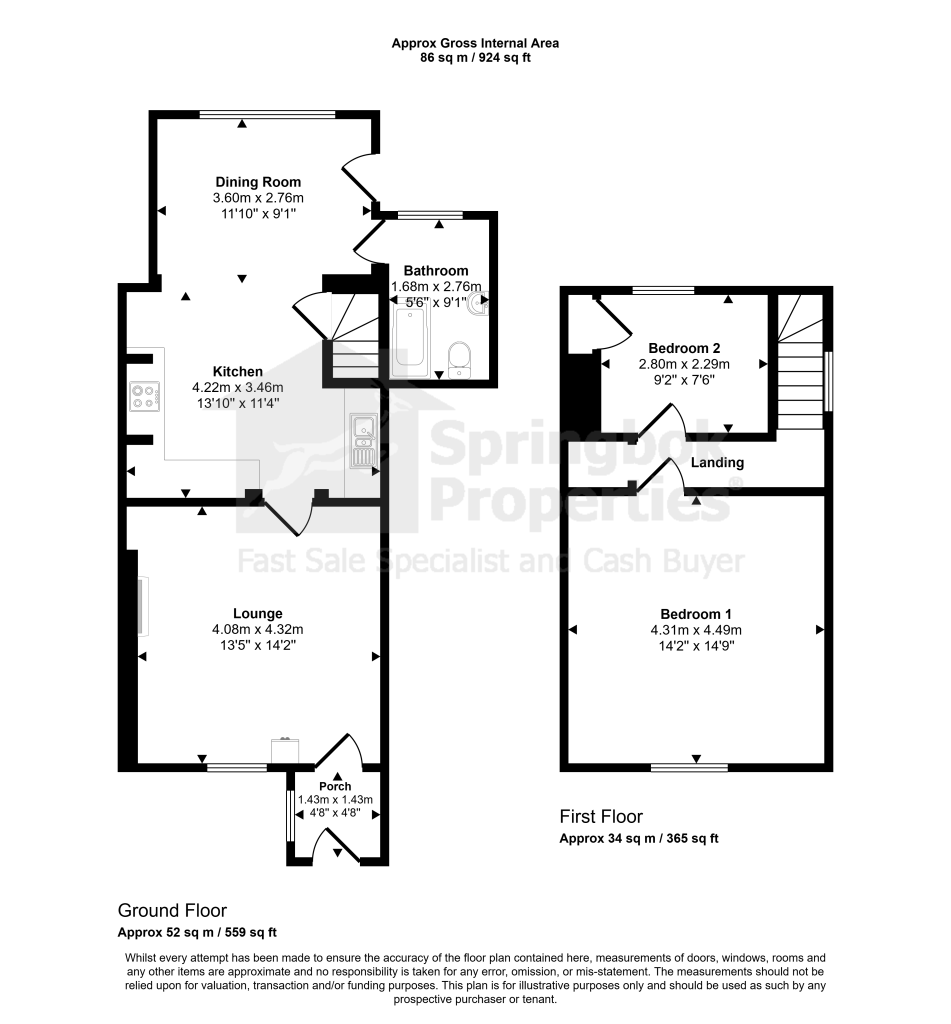 117, High Street, Cambridge floorplan