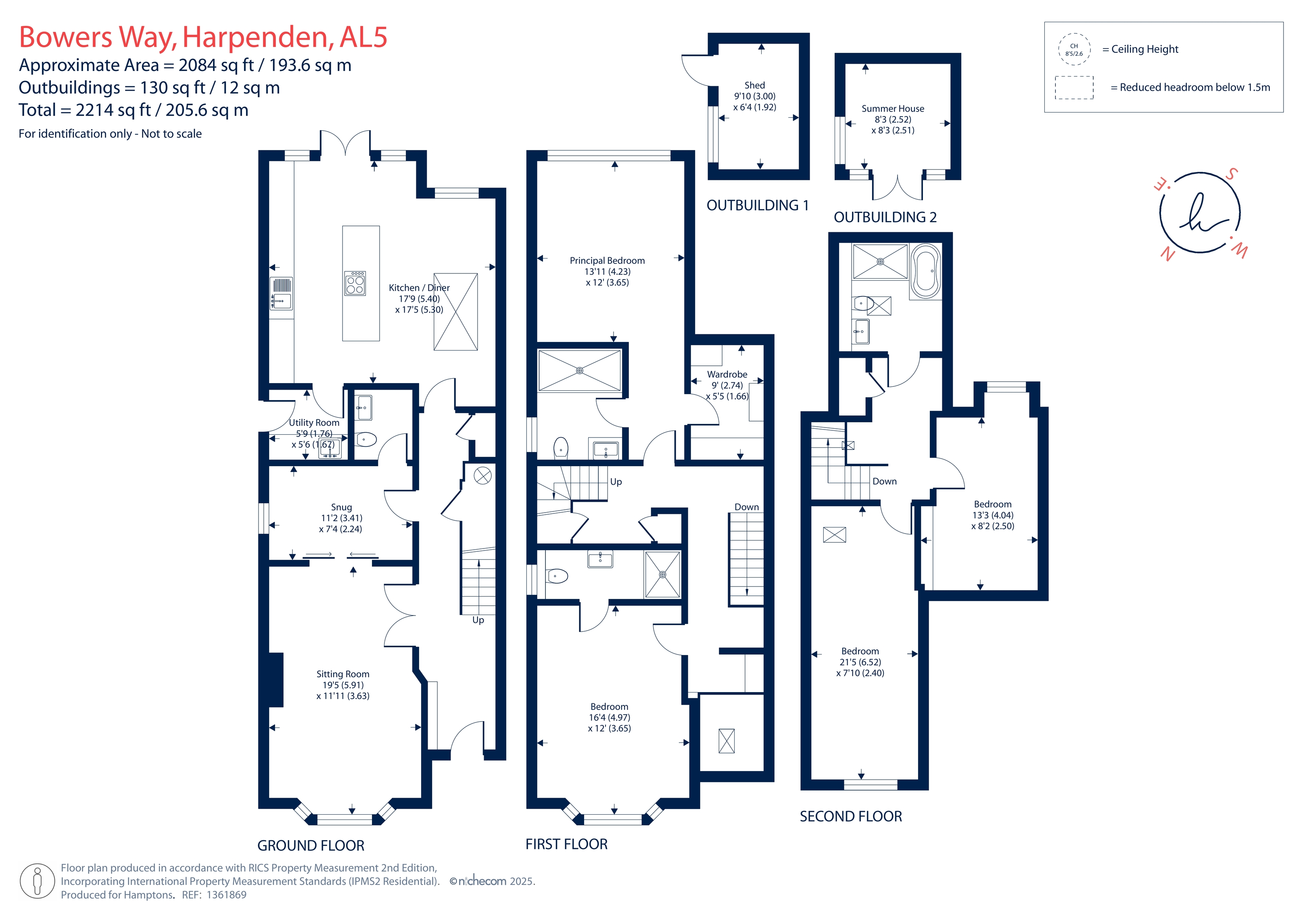 27b, Bowers Way, HARPENDEN floorplan