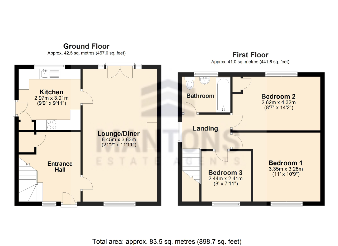 3 Bedrooms Semi-detached house for sale in Abbots Wood Road, Luton, Bedfordshire LU2