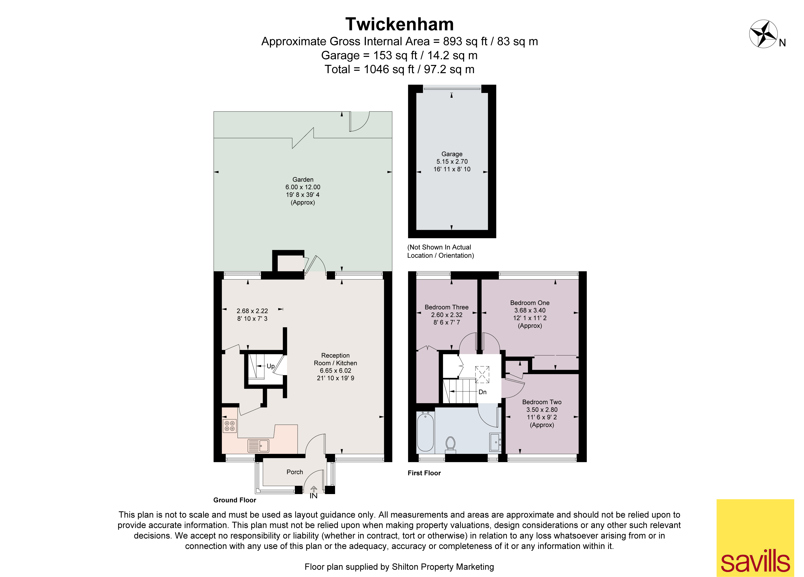 39, Fieldend, Twickenham floorplan