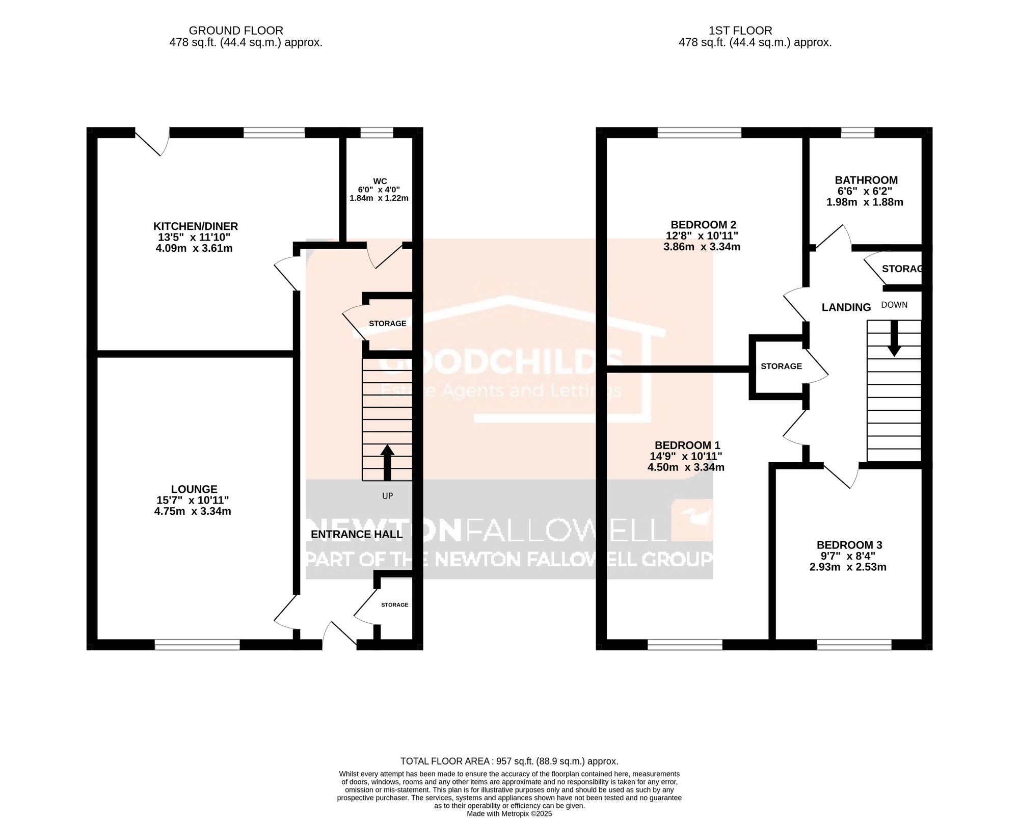 One, Ridge Lane, Stoke-On-Trent floorplan