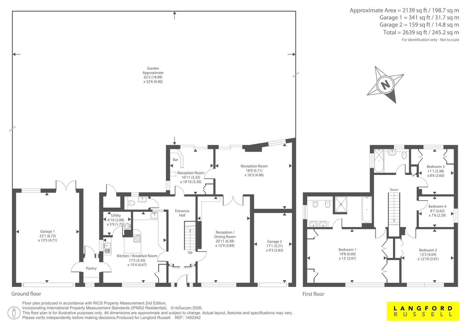 19, Brimstone Close, Orpington floorplan