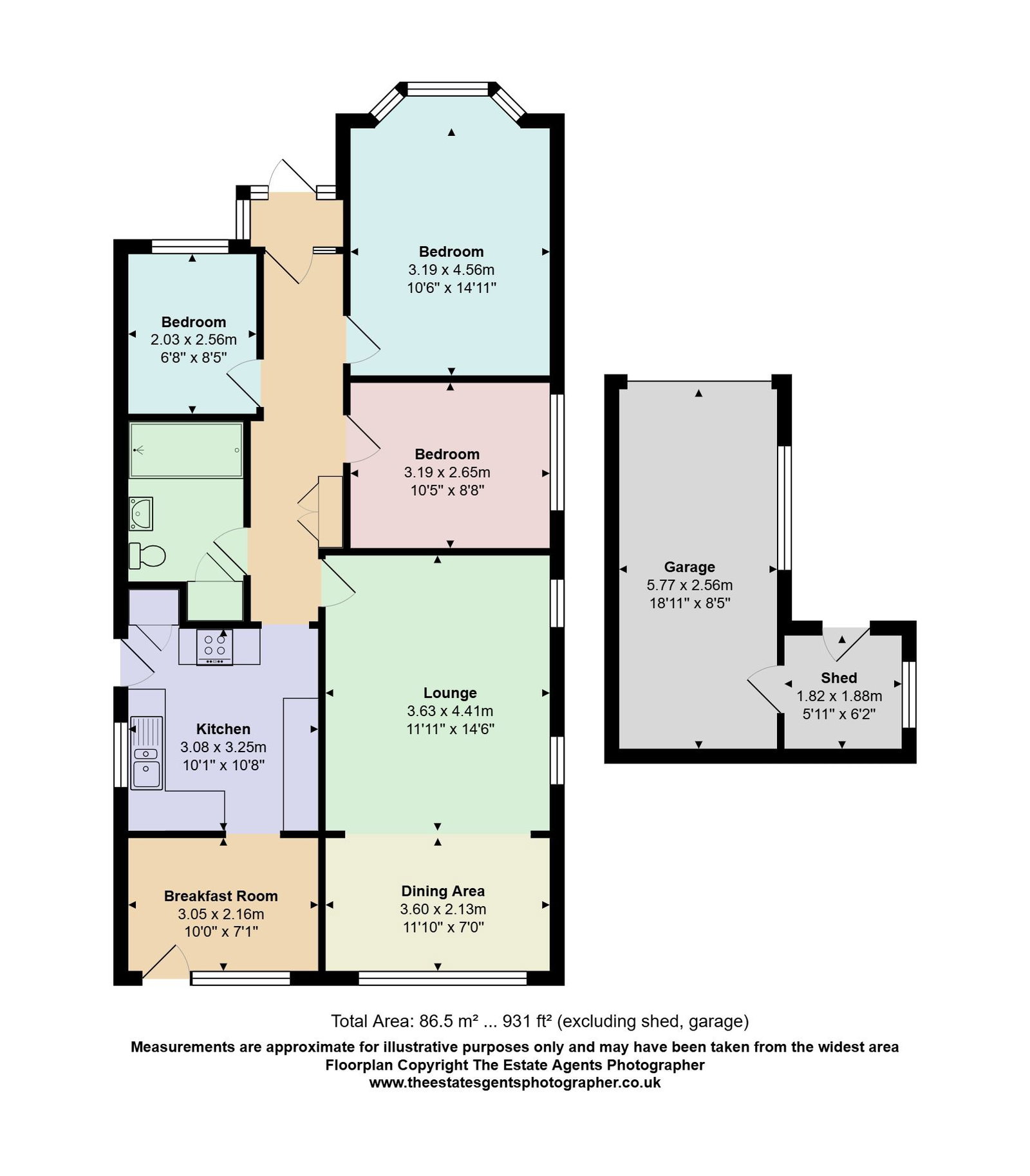 56, Lower Mardyke Avenue, Rainham floorplan