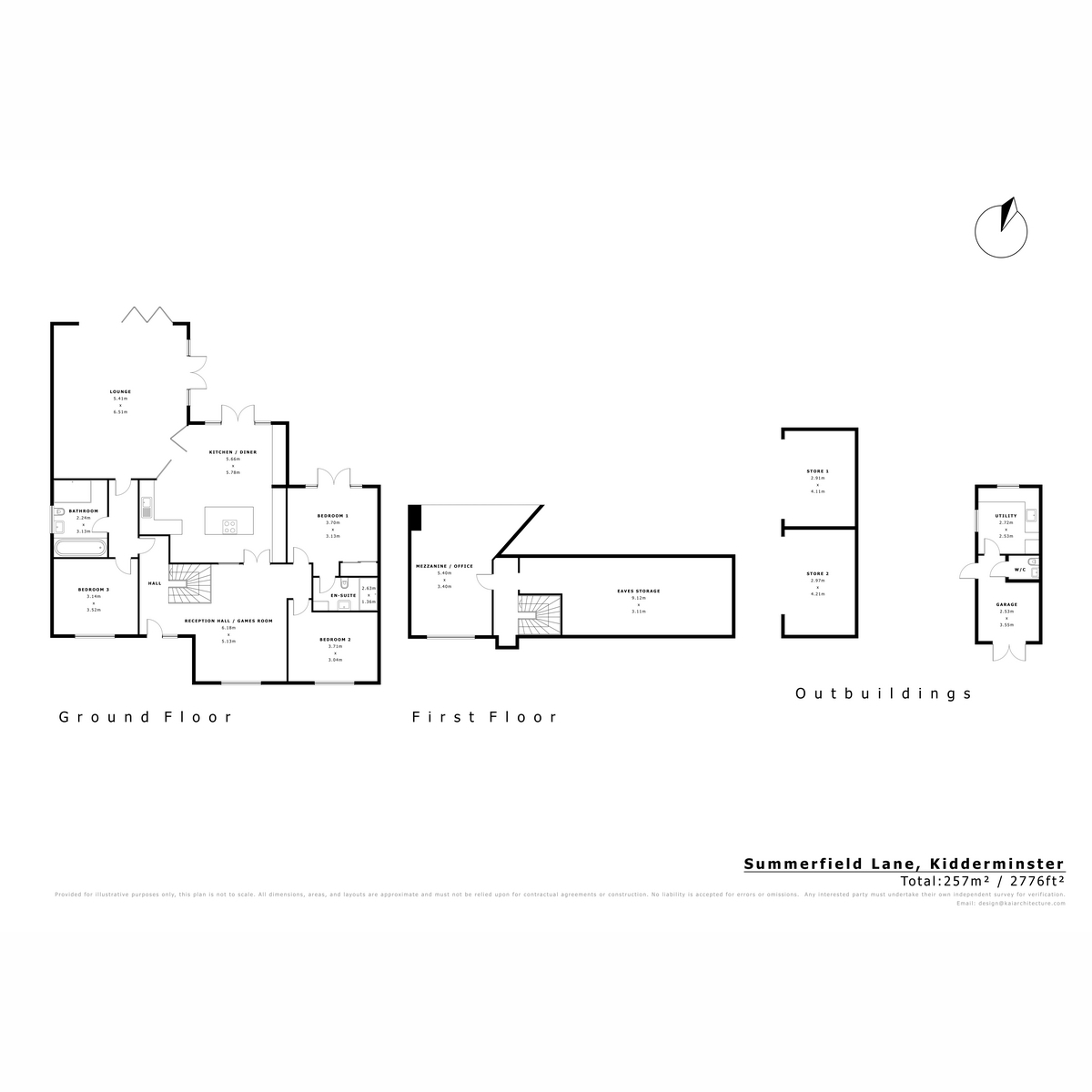 Avalon, 36 Summerfield Lane, Kidderminster floorplan