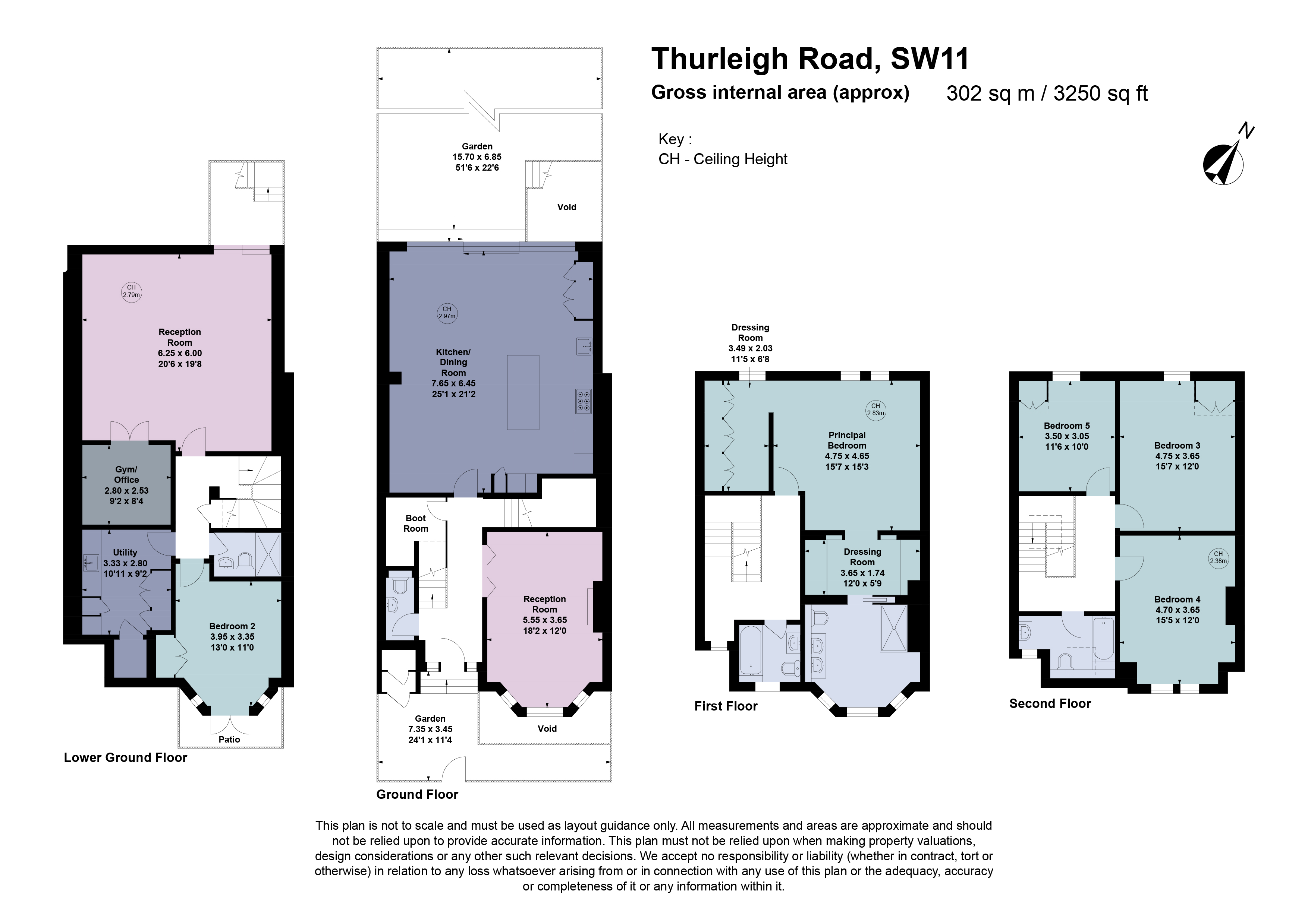 23, Thurleigh Road, London floorplan