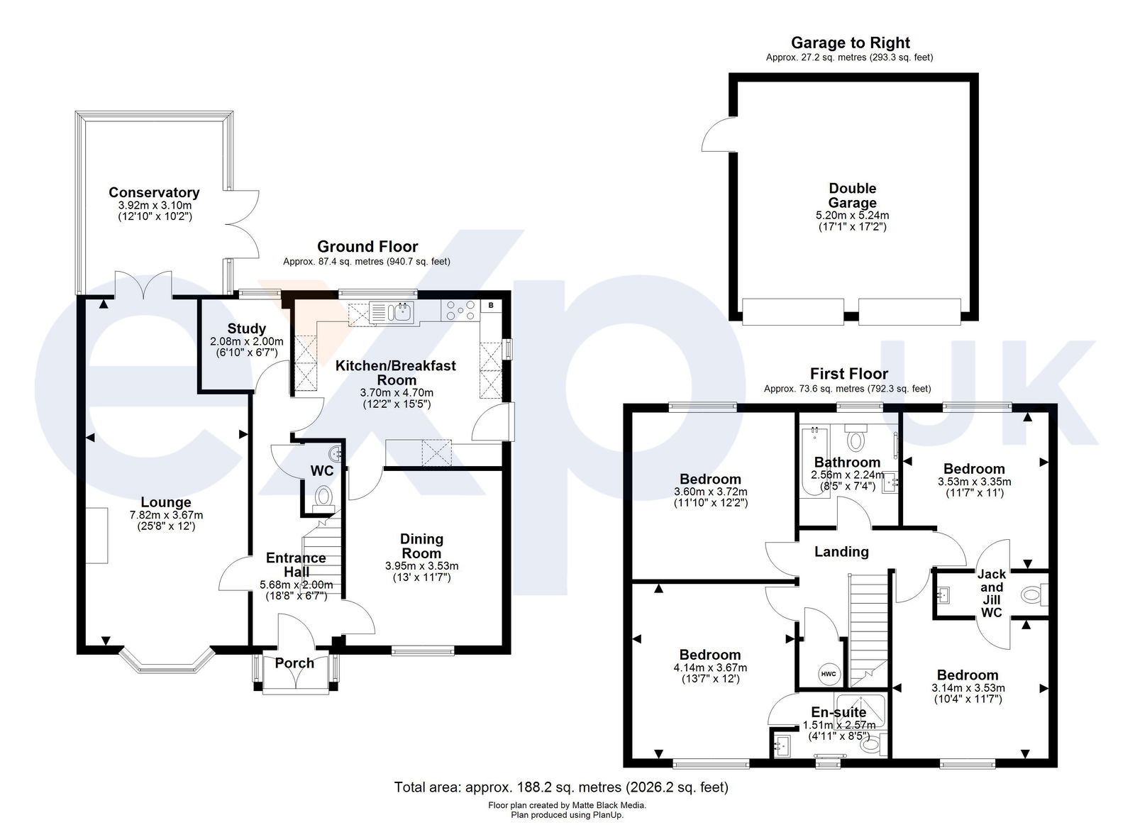 1, Nursery Close, Lincoln floorplan