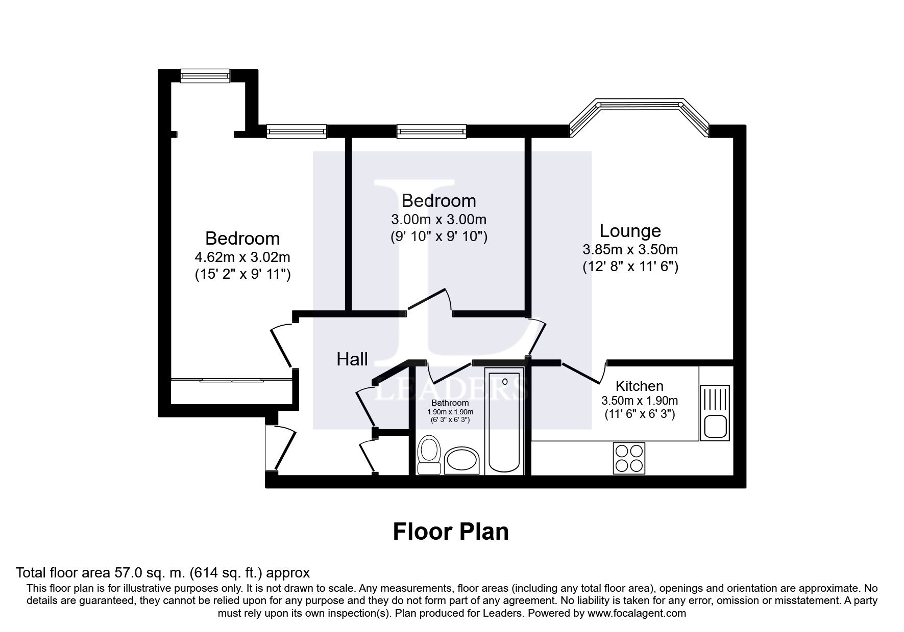 2 Bedrooms Flat to rent in Heathcote Close, Dukes Manor, Chester CH2