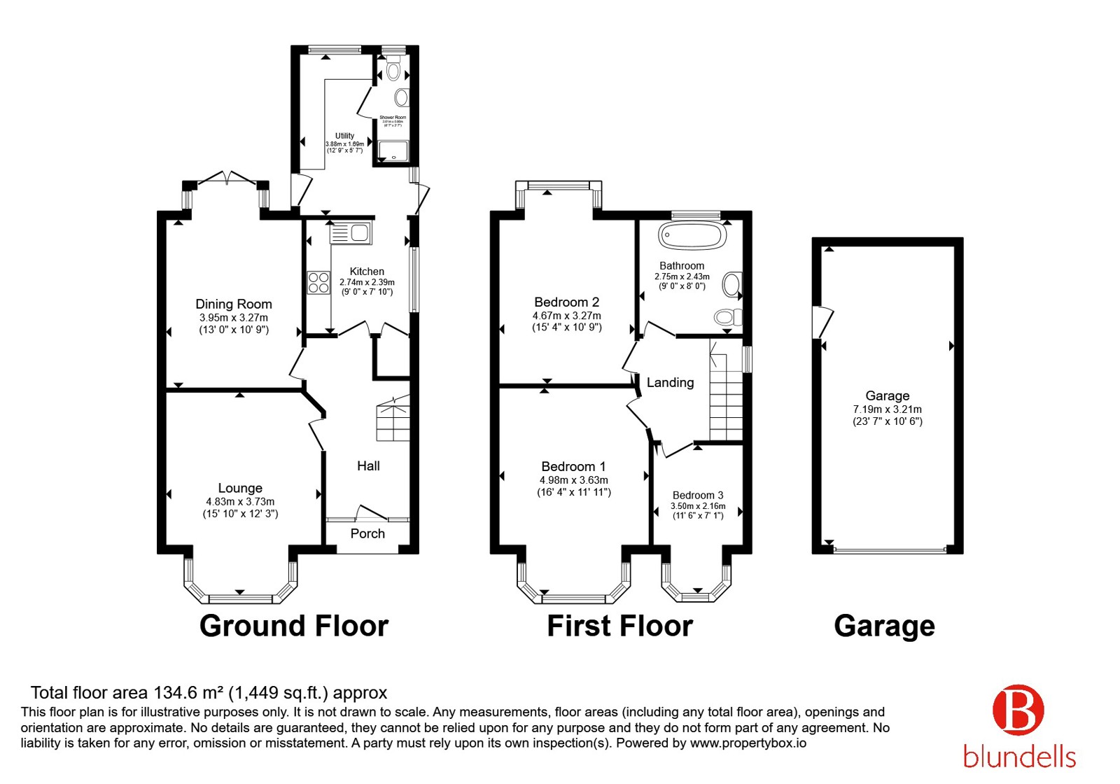 47, Central Boulevard, South Yorkshire floorplan