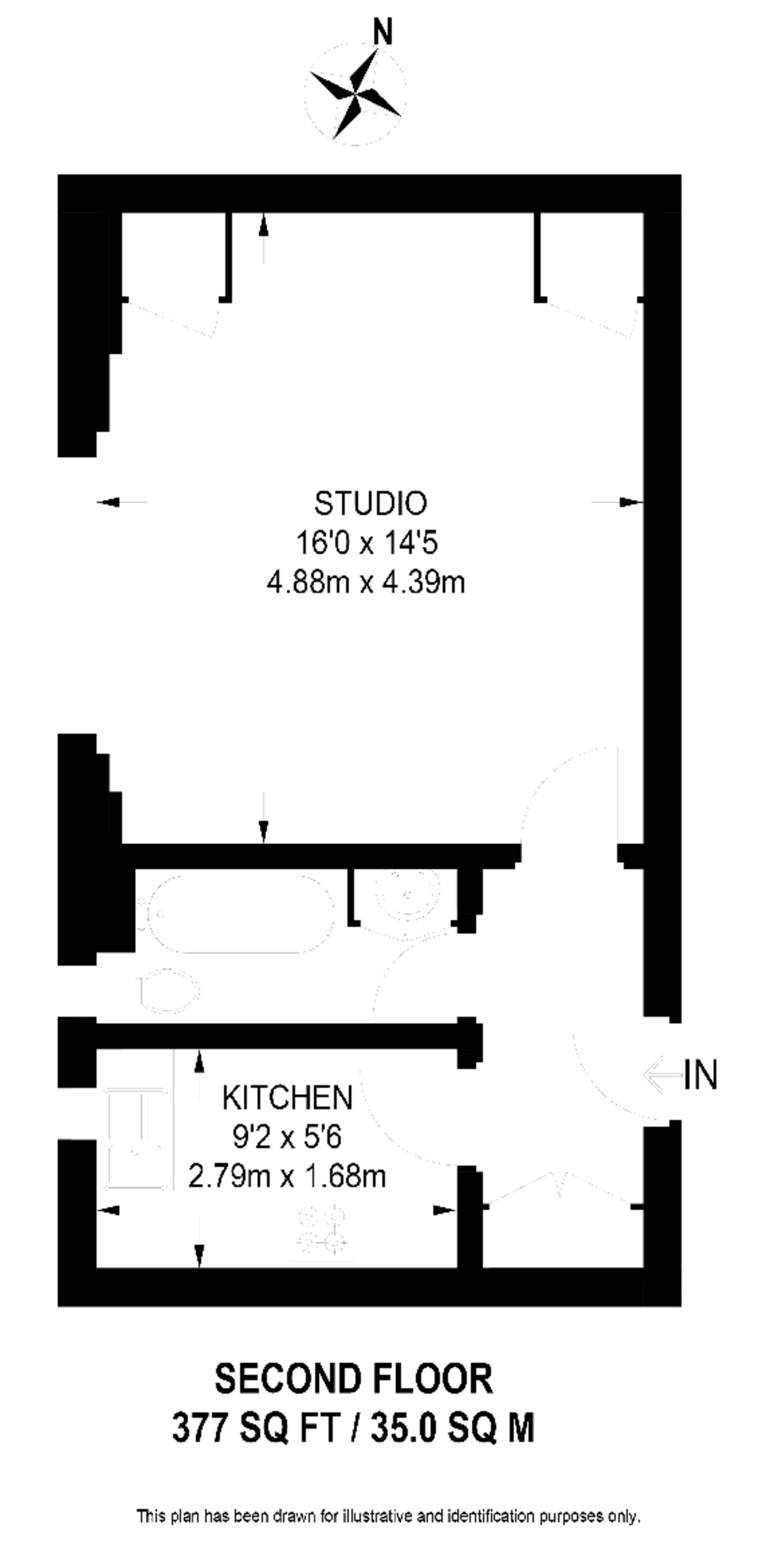 Pembroke Road, Kensington floorplan