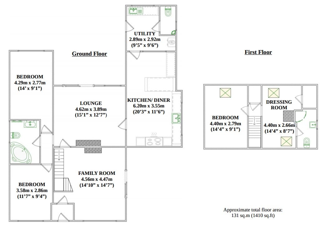 Westfield Farm, Cranmore Avenue, Cranmore, Yarmouth floorplan