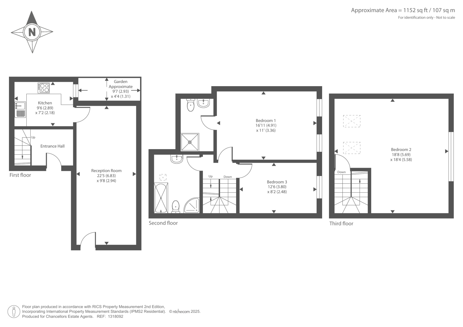 5 WOODMAN VILLAS, Headington, Oxford floorplan