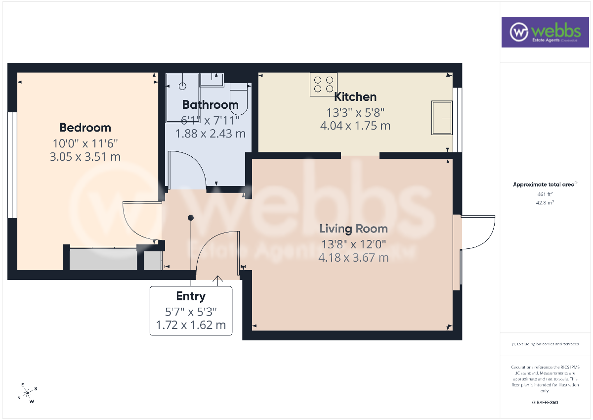 34 Holmbury Grove, Croydon floorplan