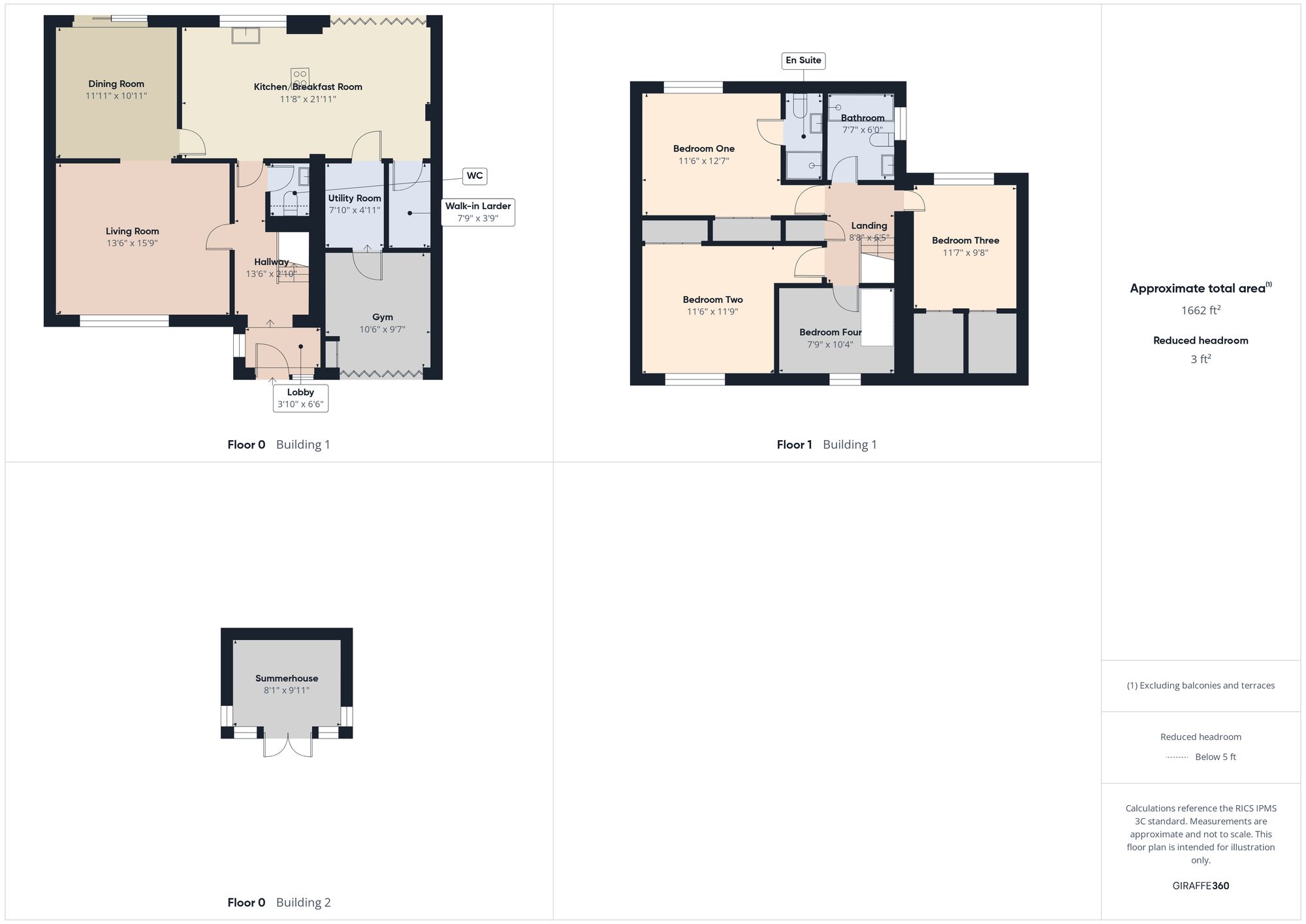 7 Marshall Close, Reading floorplan