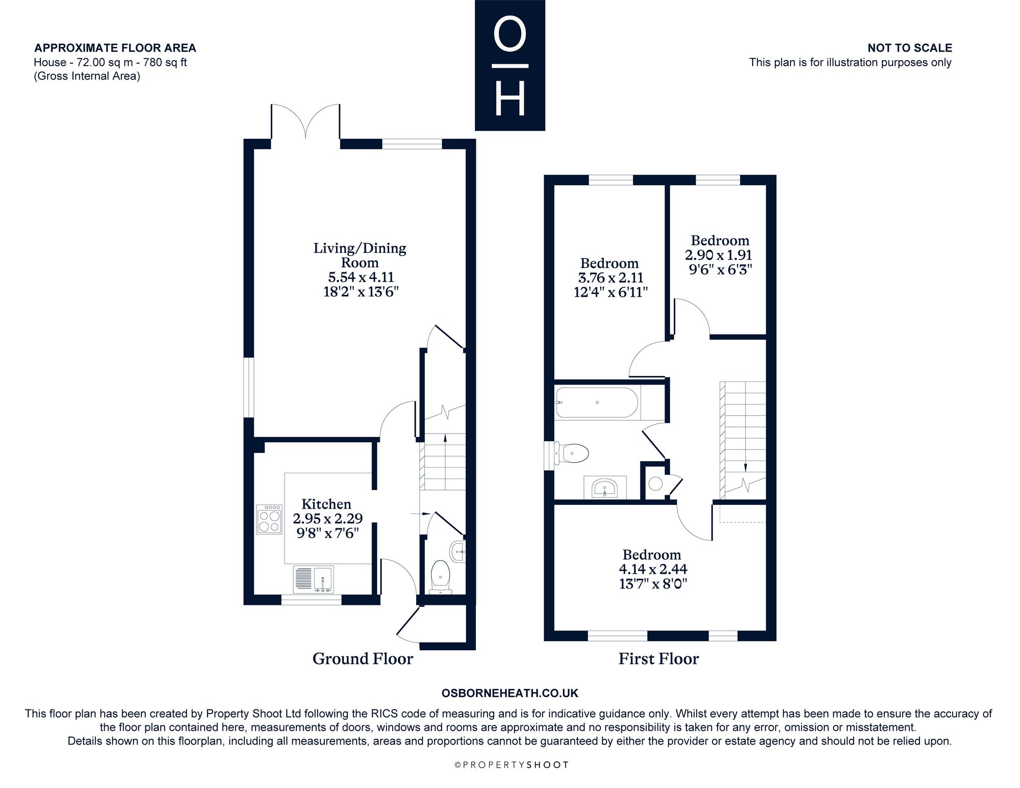 46 Porchester, Ascot floorplan