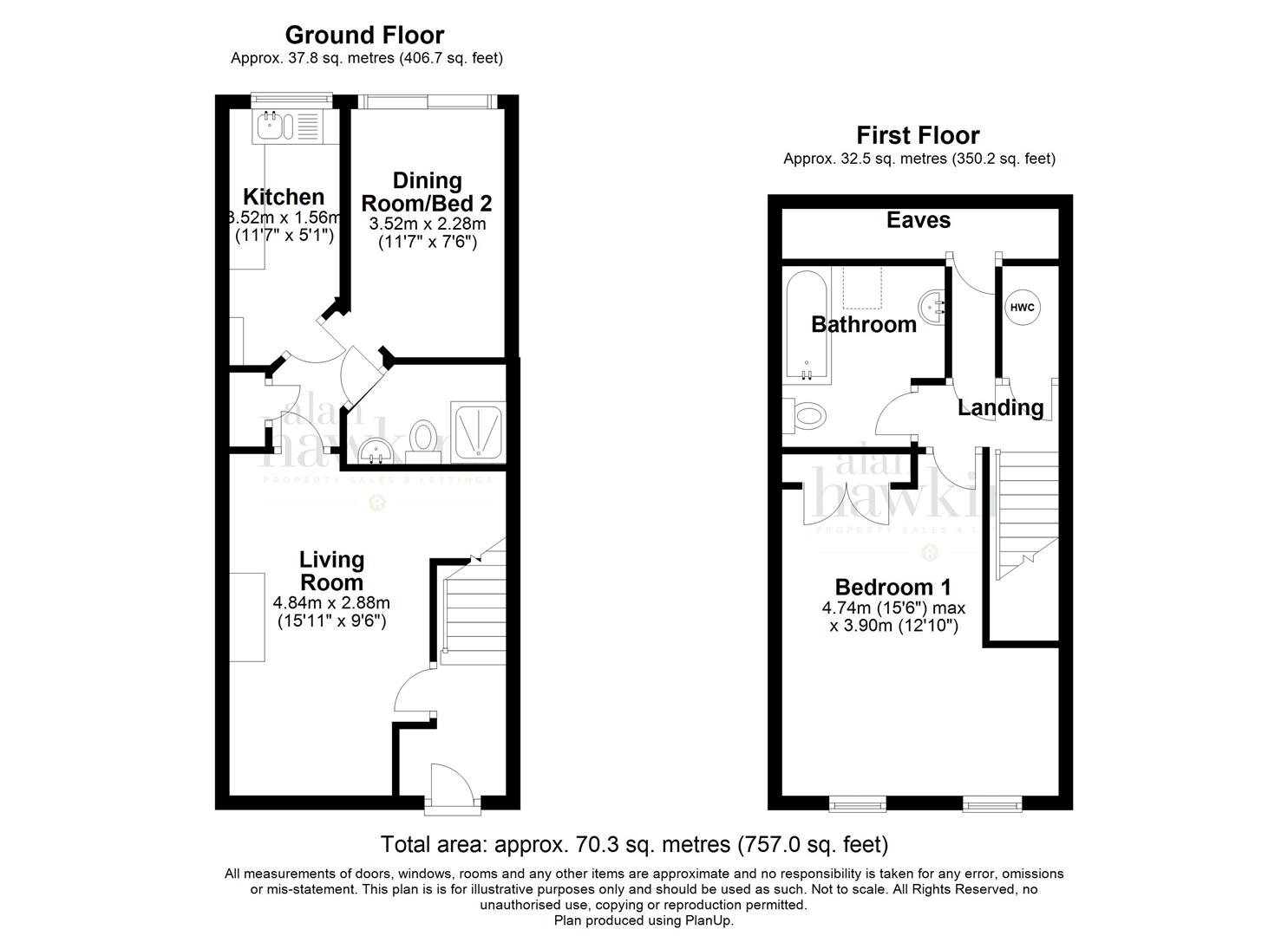 2 Bedrooms Cottage for sale in Norbury Court, High Street, Swindon SN5