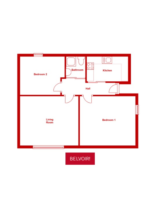 442C, London Road, Leicester floorplan