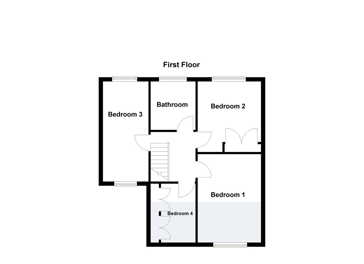 36, Tudor Drive, Leicester floorplan