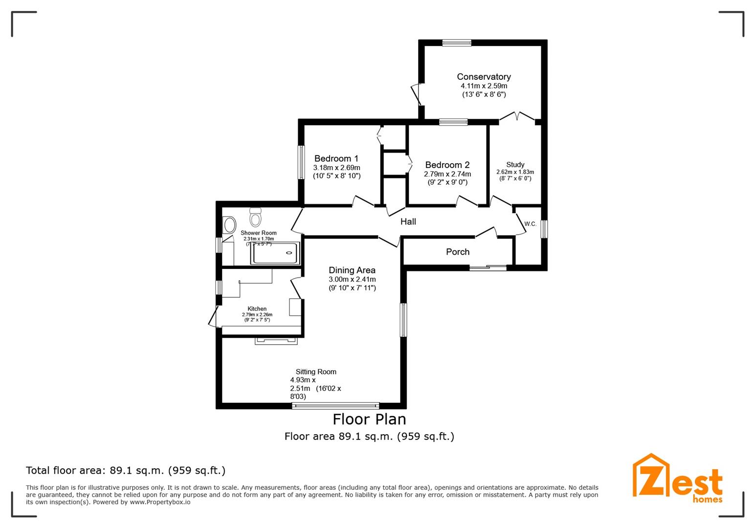 39, Streetfield, Herne Bay floorplan