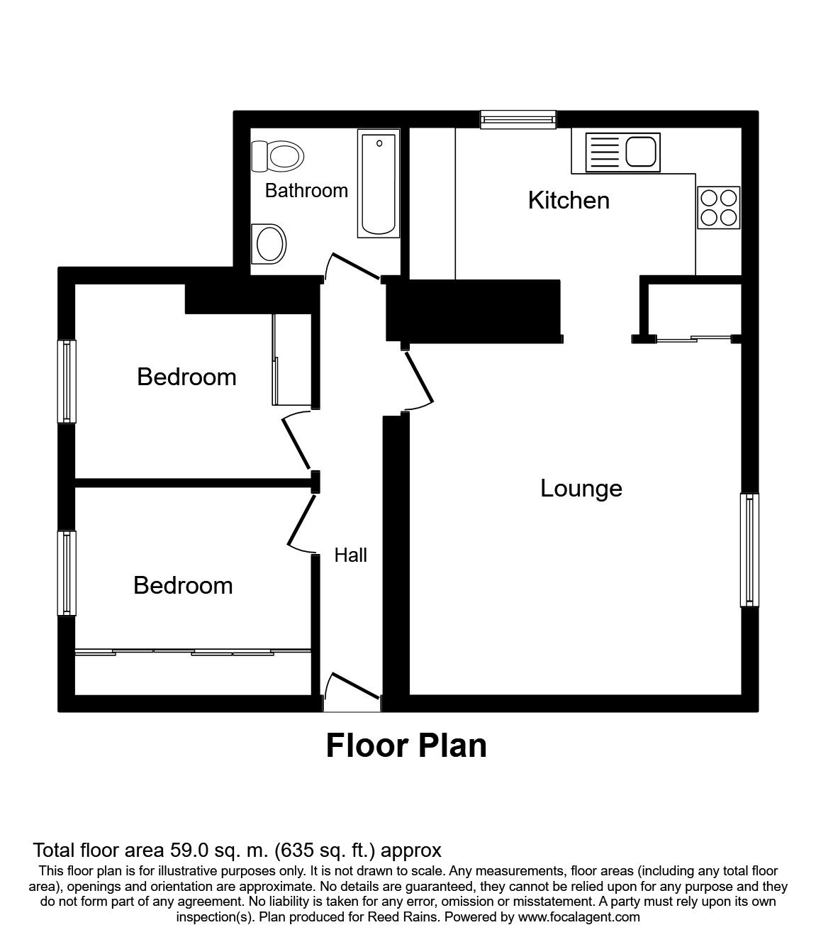 2 Bedrooms Flat for sale in Park Road, Chorley PR7