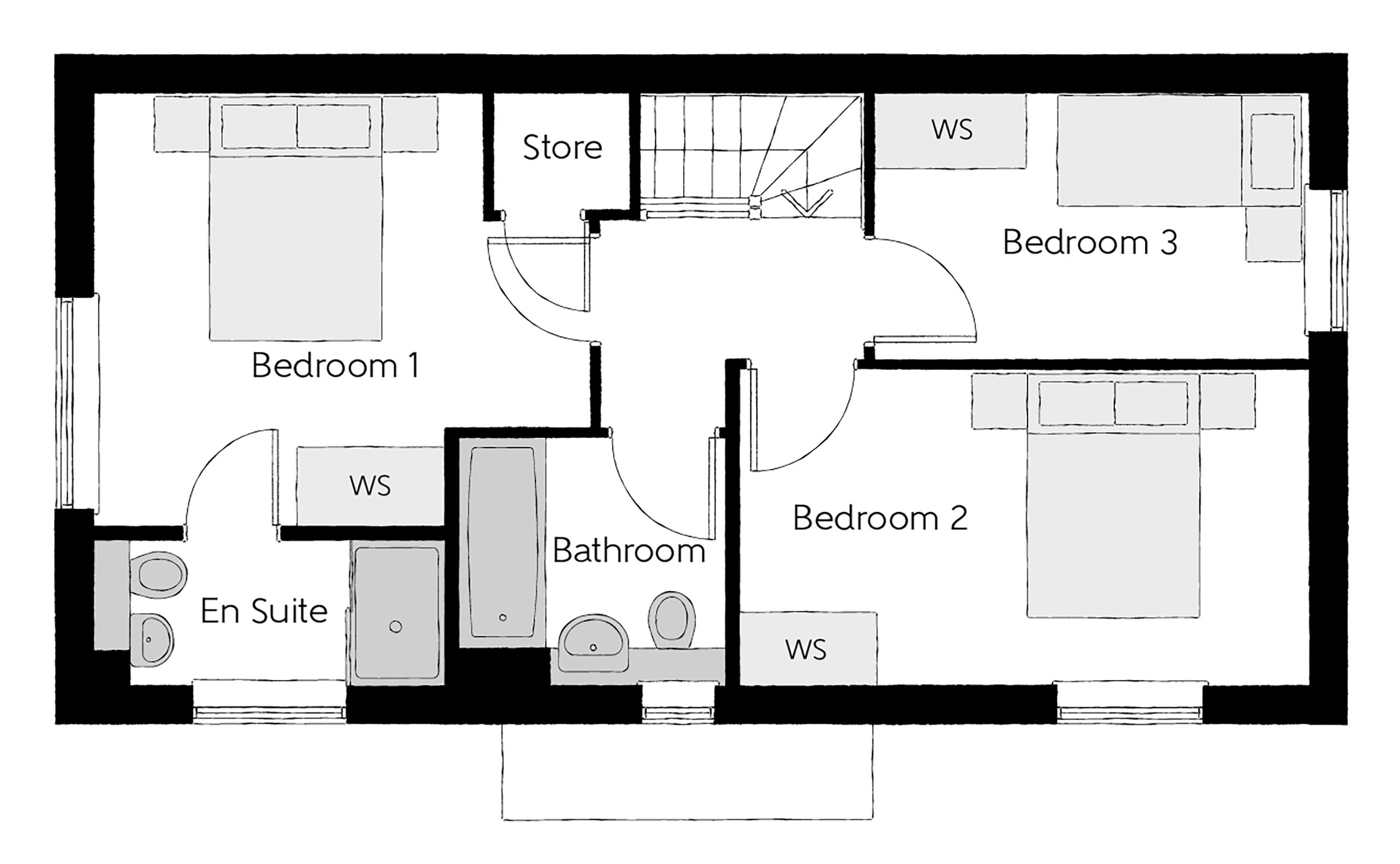 126, The Wood, Stoke On Trent floorplan