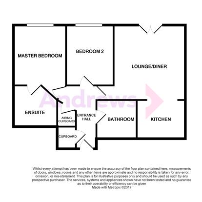 Flat 6 Elstead House, 104, Green Lane, Morden floorplan