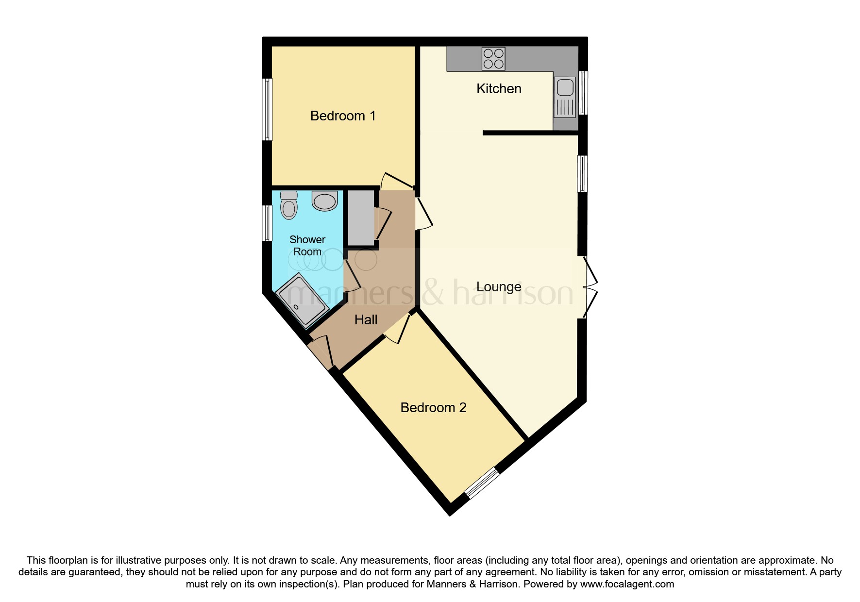 Merlin Way, Hartlepool TS26, 2 bedroom flat for sale 64308355