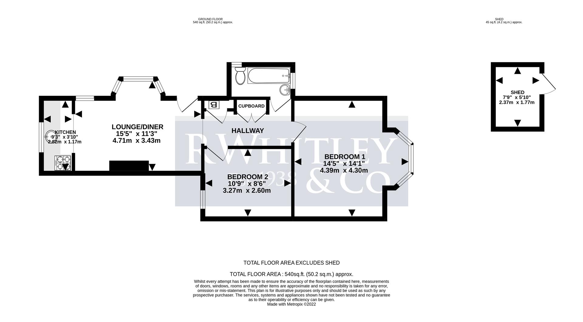 2a, Nellgrove Road, Hillingdon floorplan