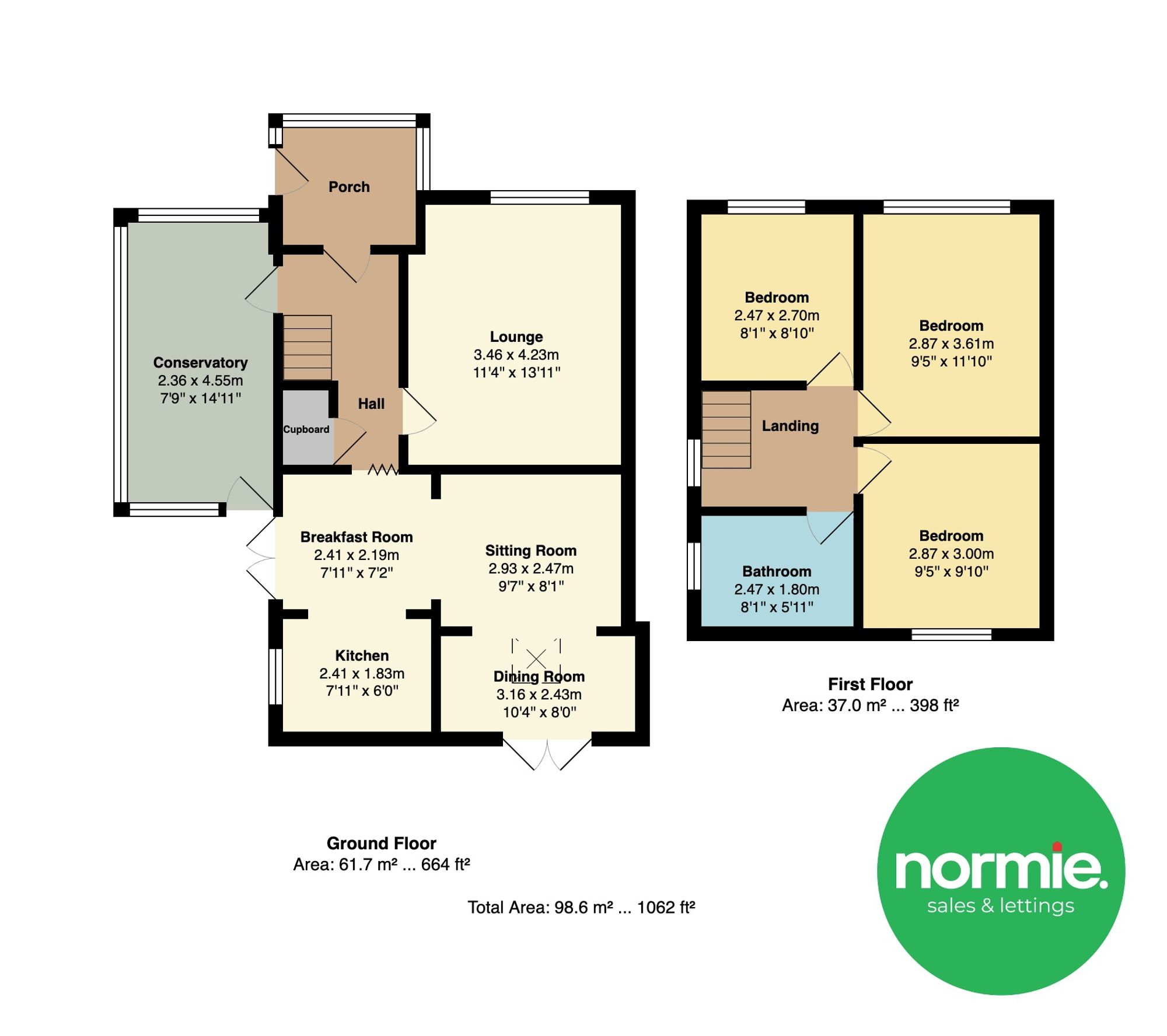 2 Haddon Close, Bury floorplan