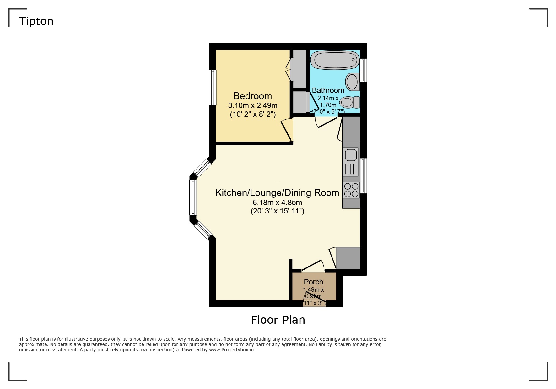 10, Gough Drive, West Midlands floorplan