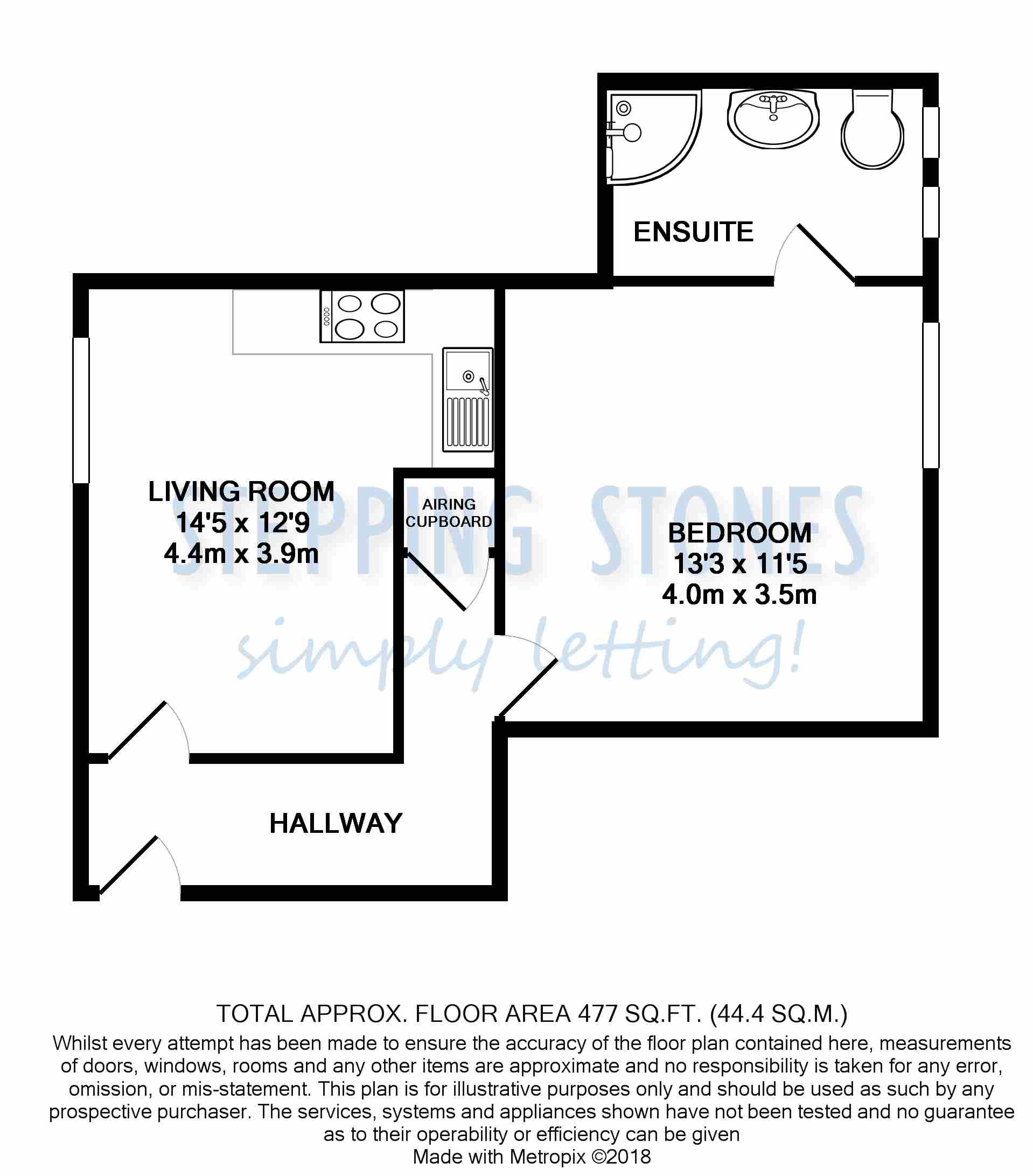 1 Bedrooms Flat to rent in White Lion Walk, Banbury OX16