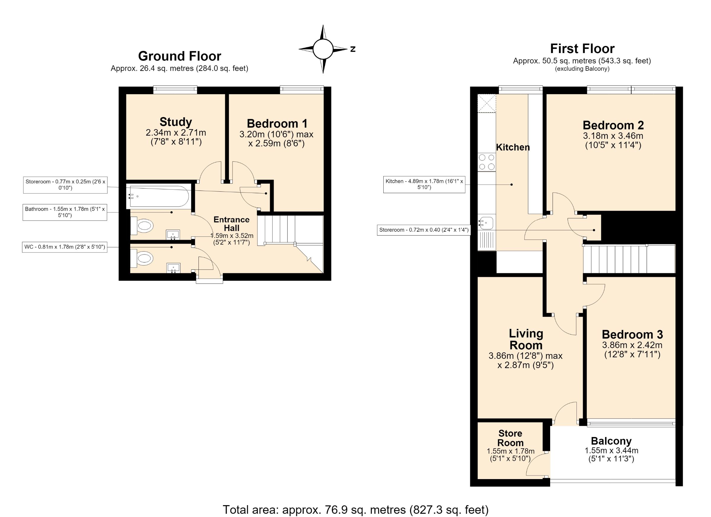 Flat 48 Rothay, Albany Street, London, NW1 4DH, London floorplan
