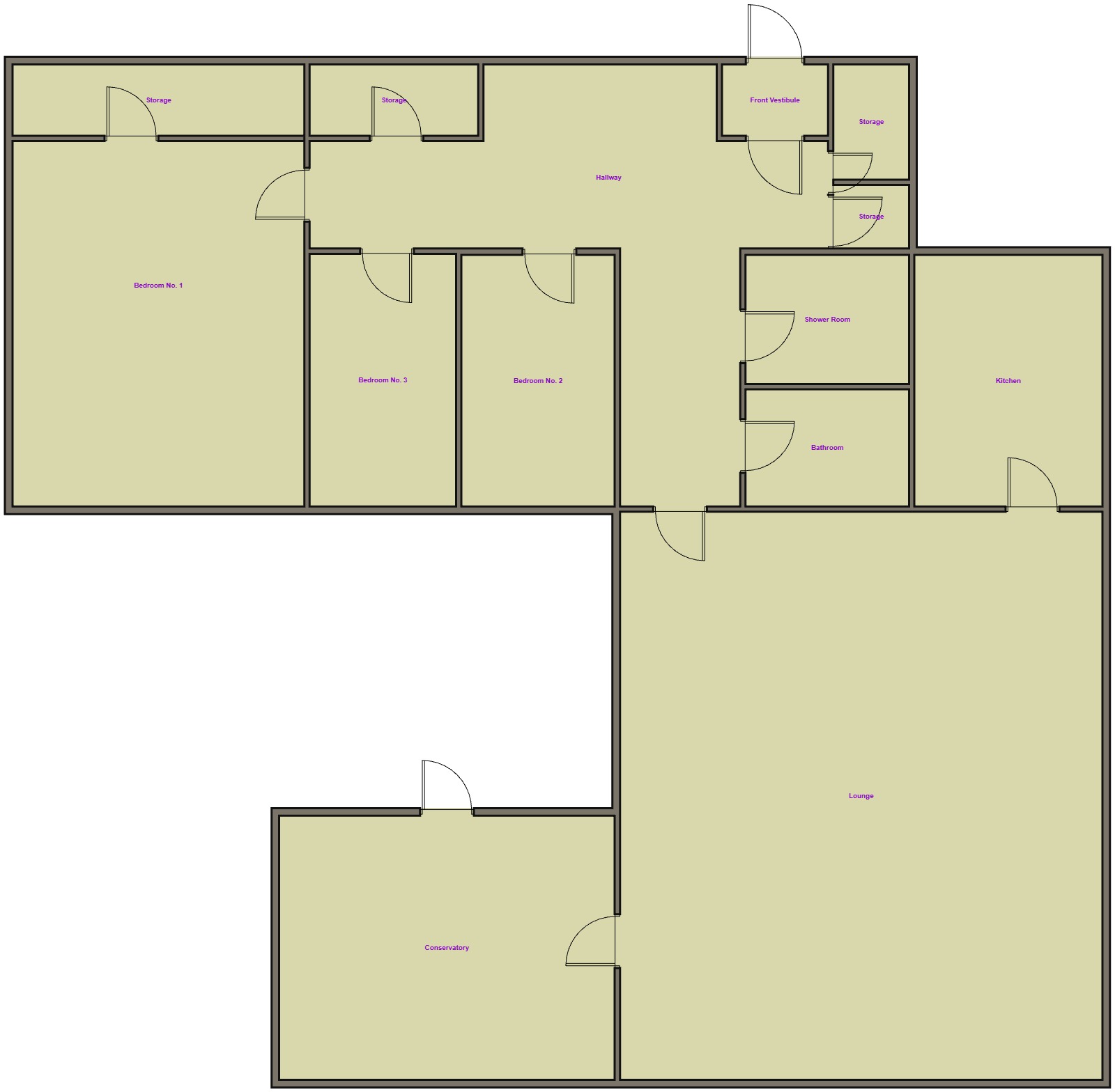 Clouden Road, Cumbernauld floorplan