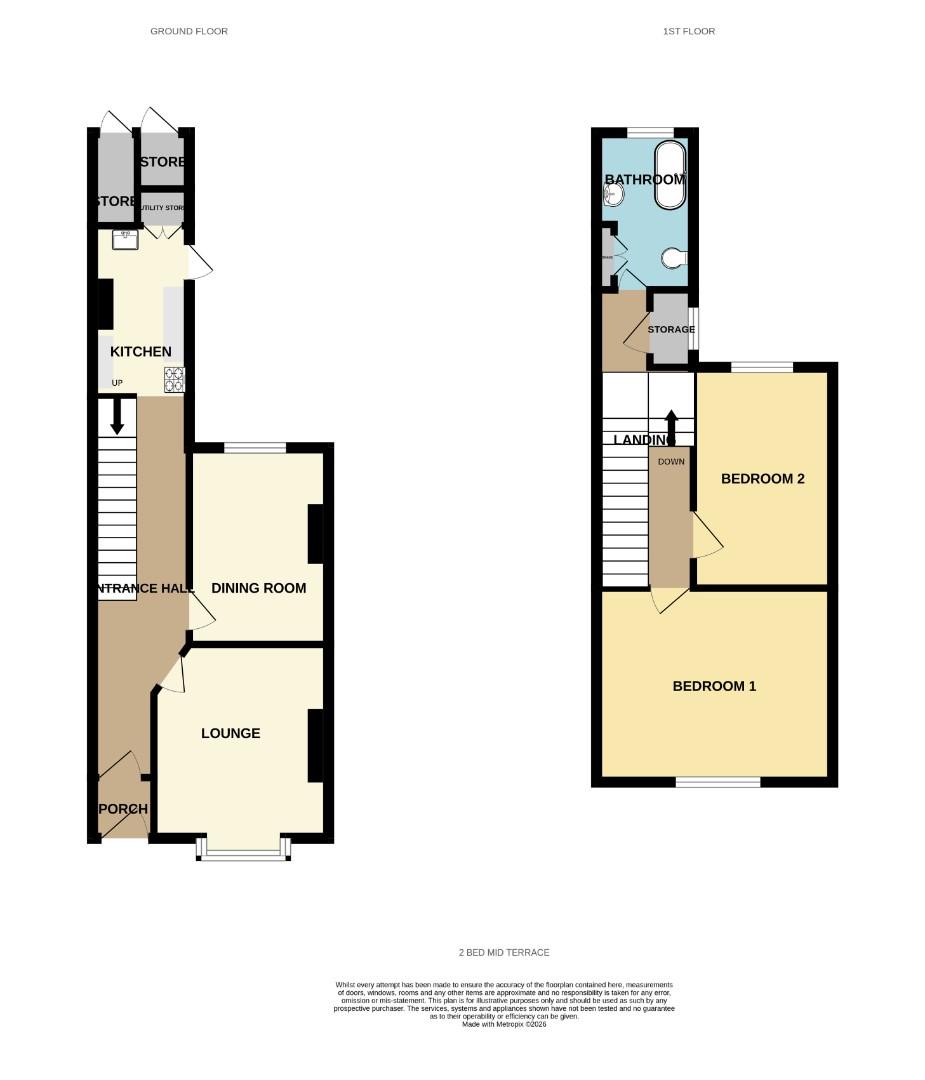 2, Warwick Avenue, Bristol floorplan