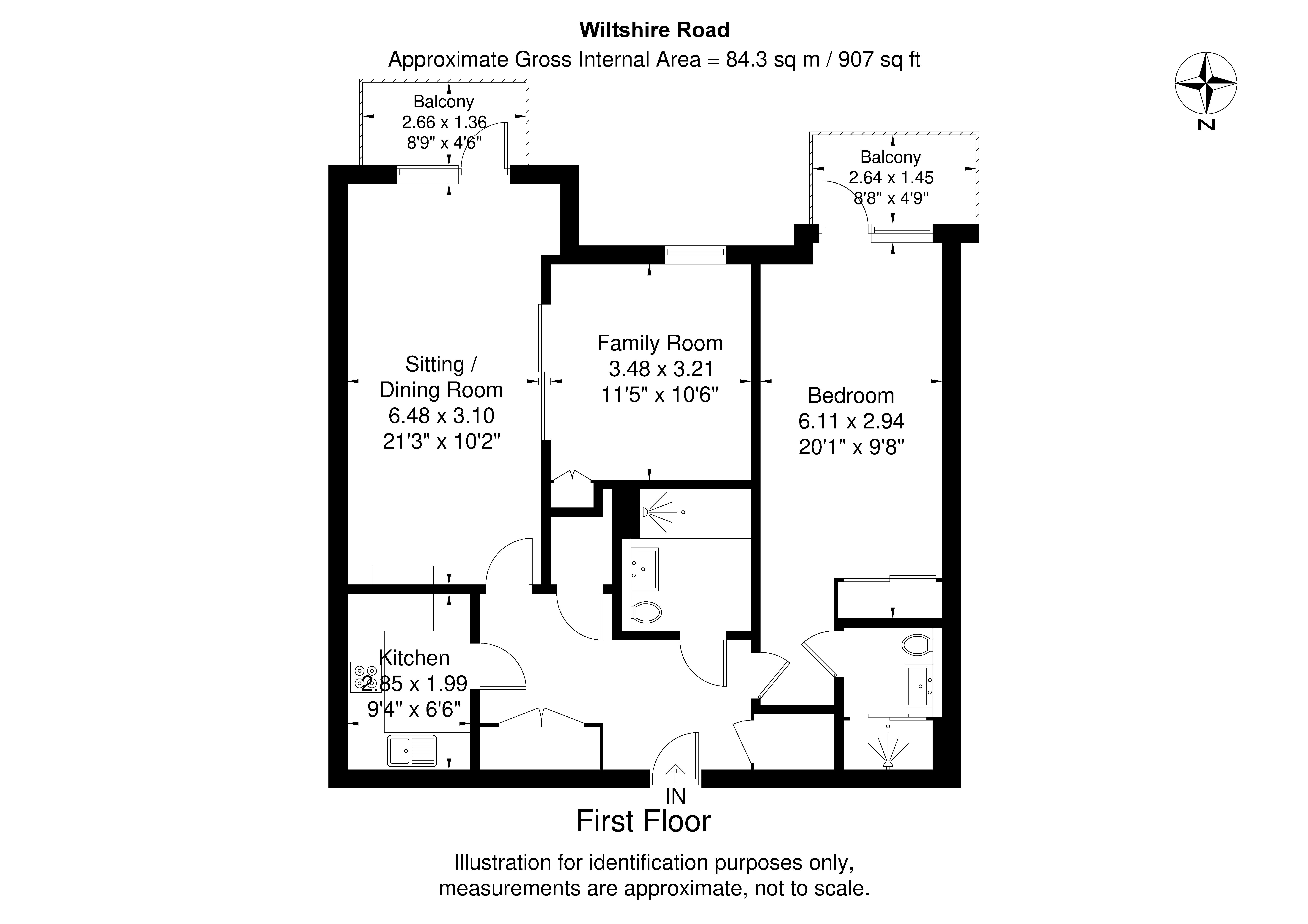 15, Fleur De Lis, Wokingham floorplan