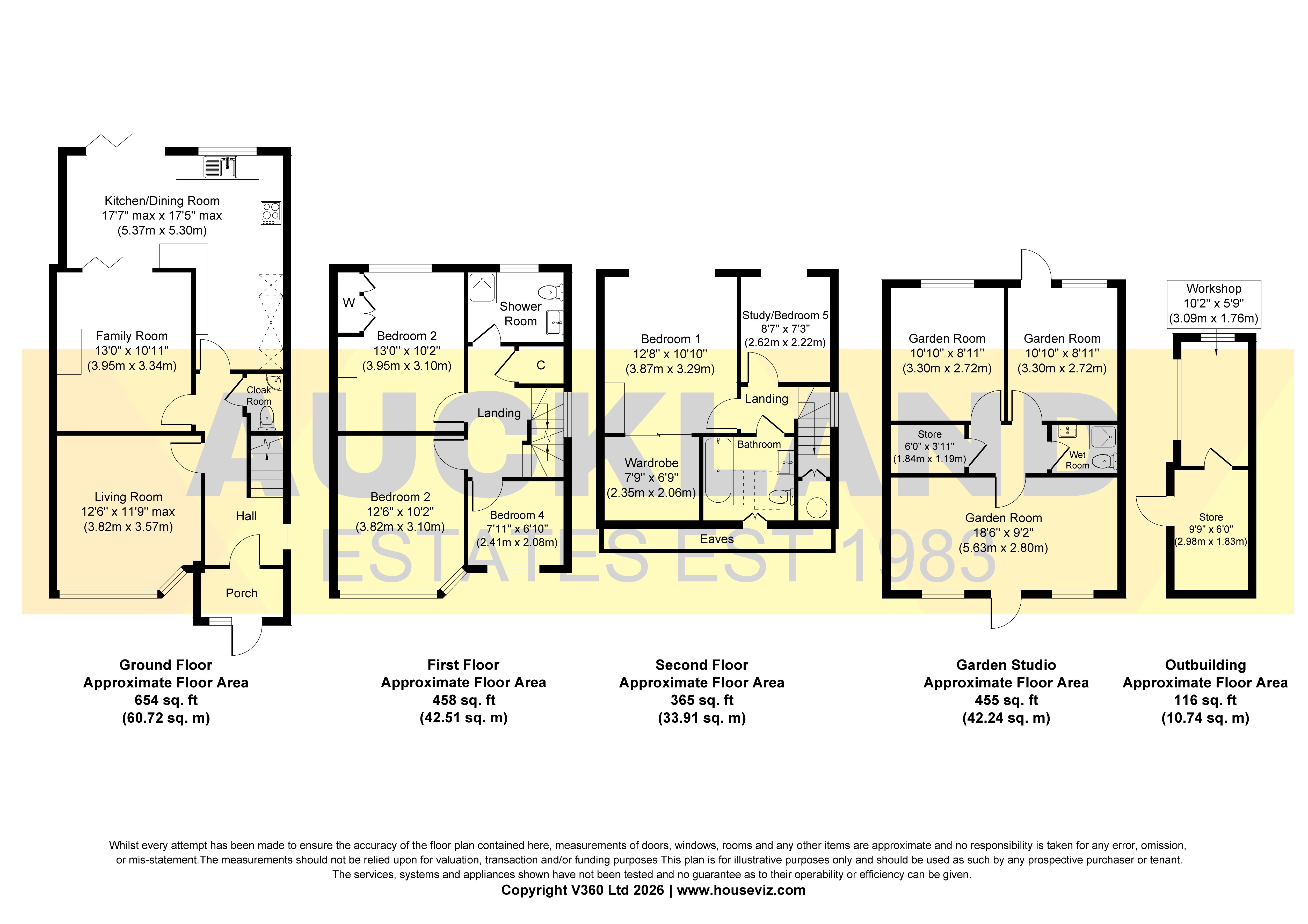 97, Dugdale Hill Lane, Potters Bar floorplan