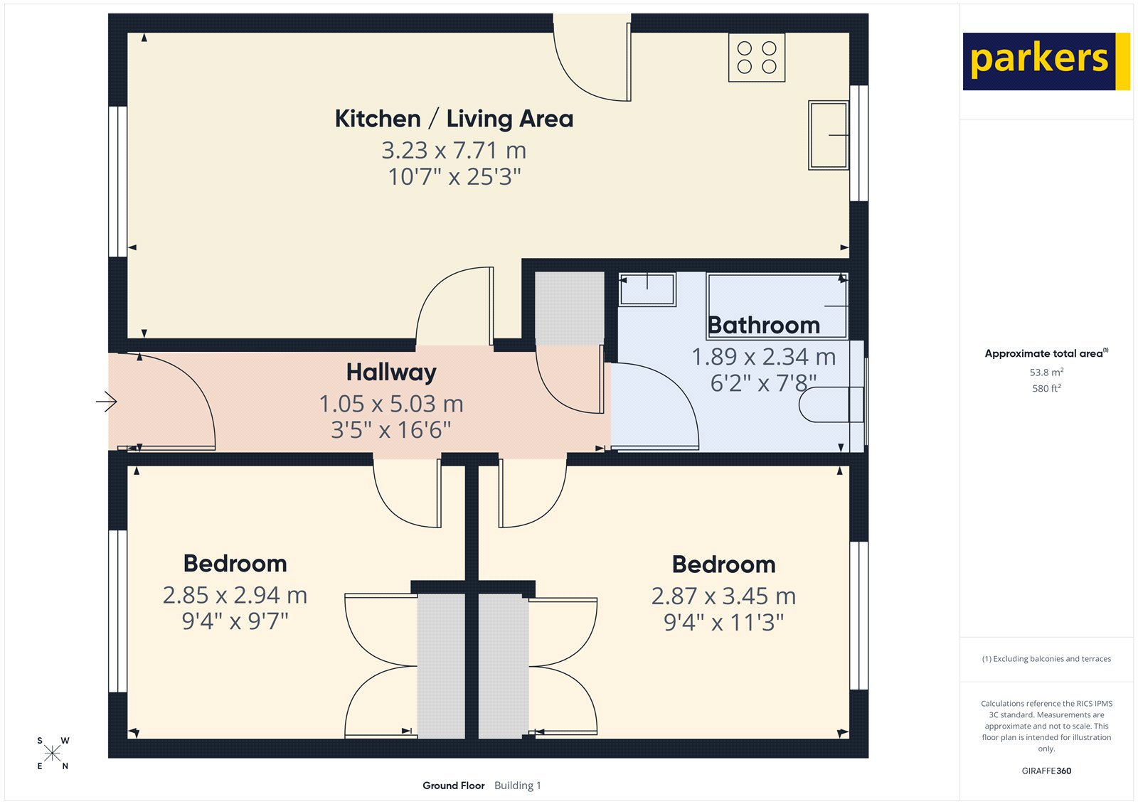 87, Hailey Road, Oxfordshire floorplan