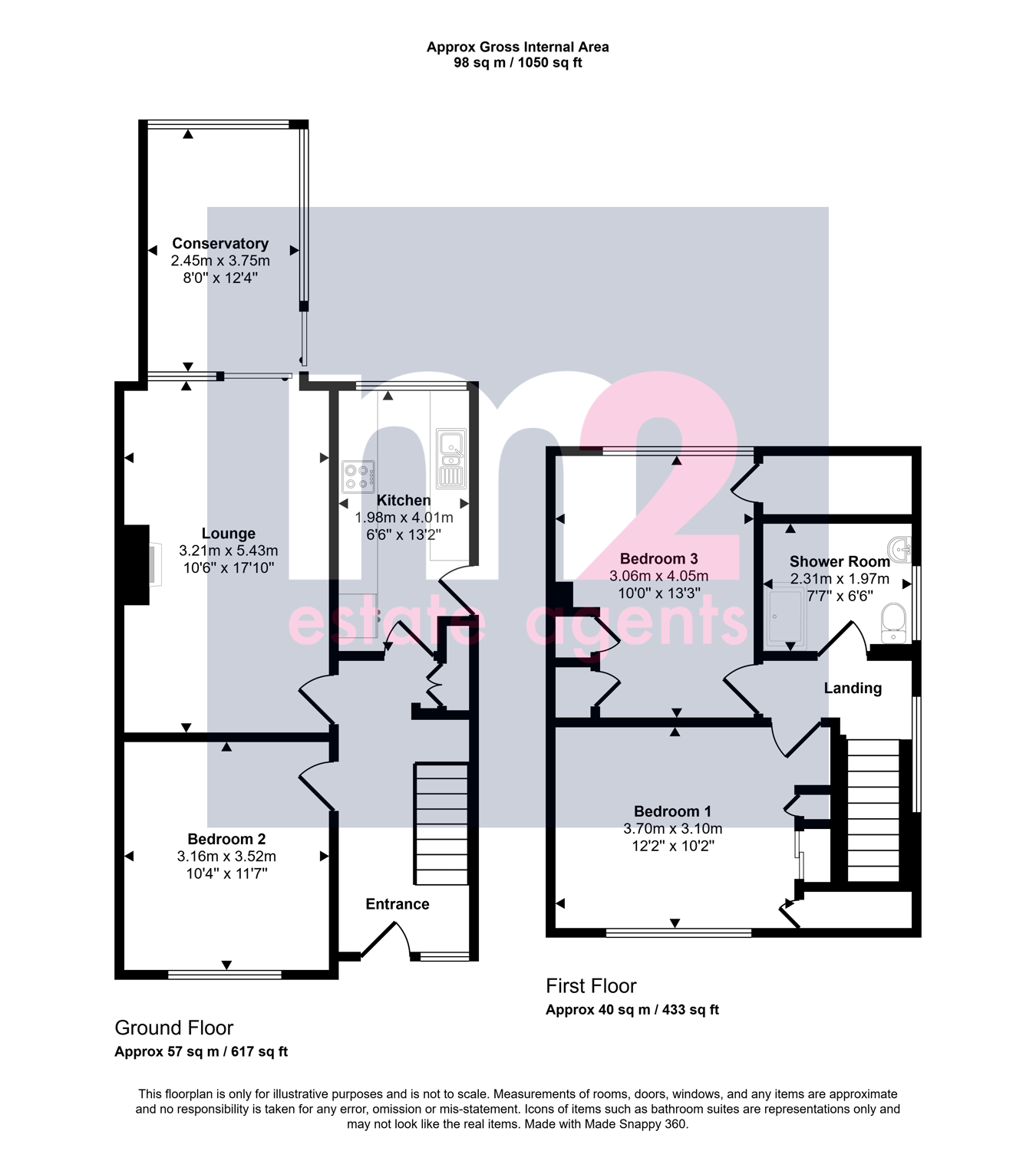 6, Eastfield Road, Newport floorplan