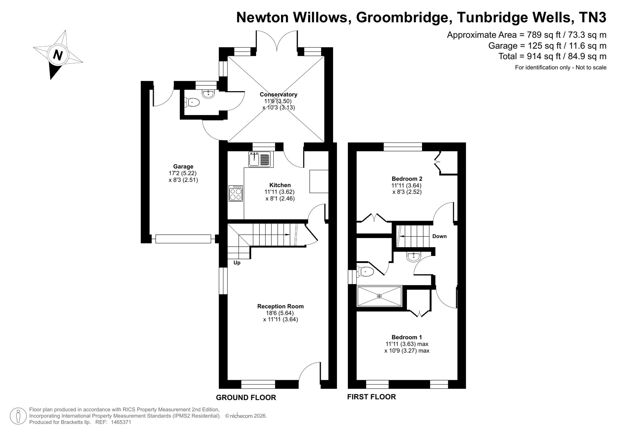 15 Newton Willows, Tunbridge Wells floorplan